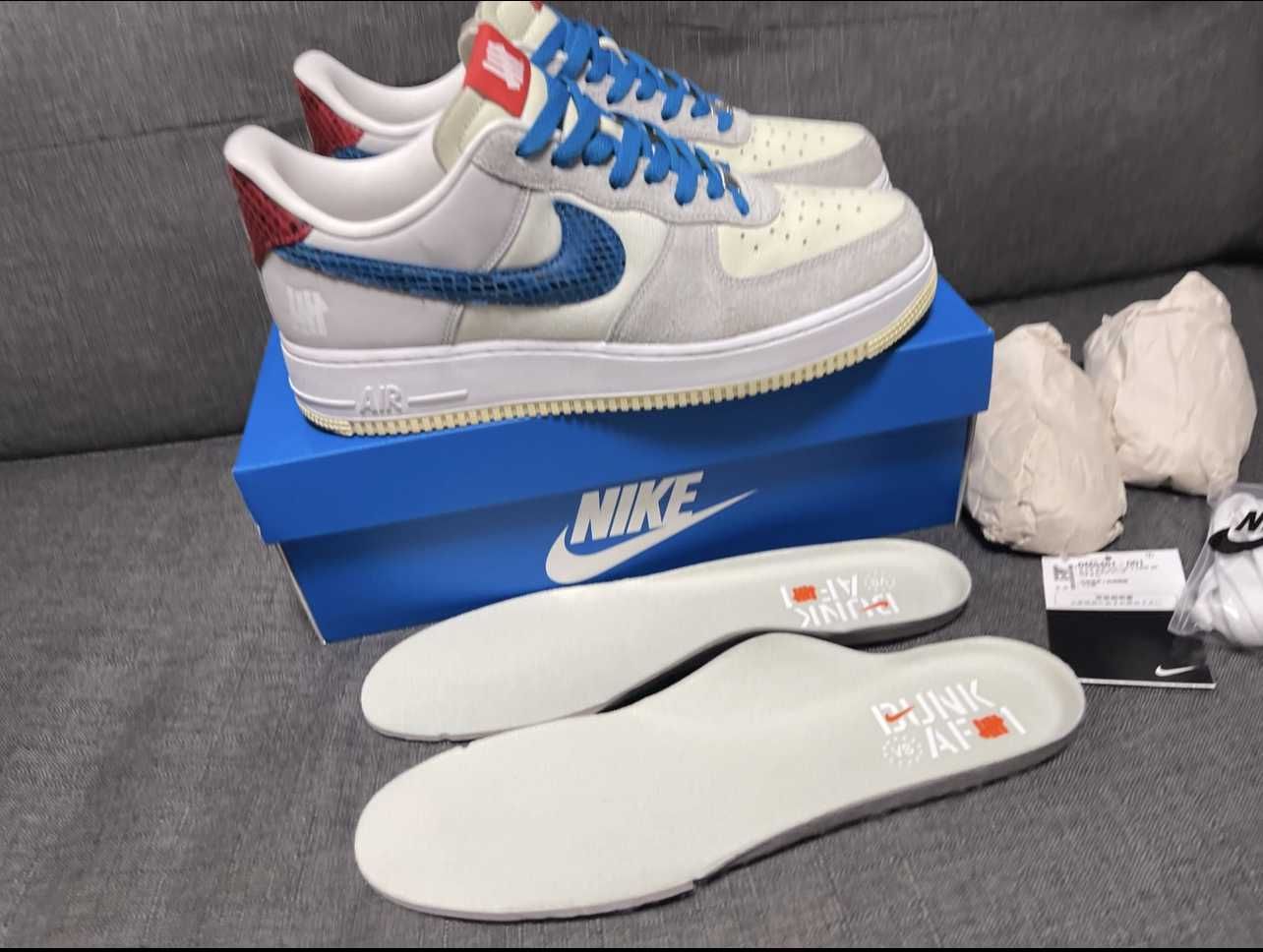 UNDEFEATED × Nike Air Force 1 Low "White"