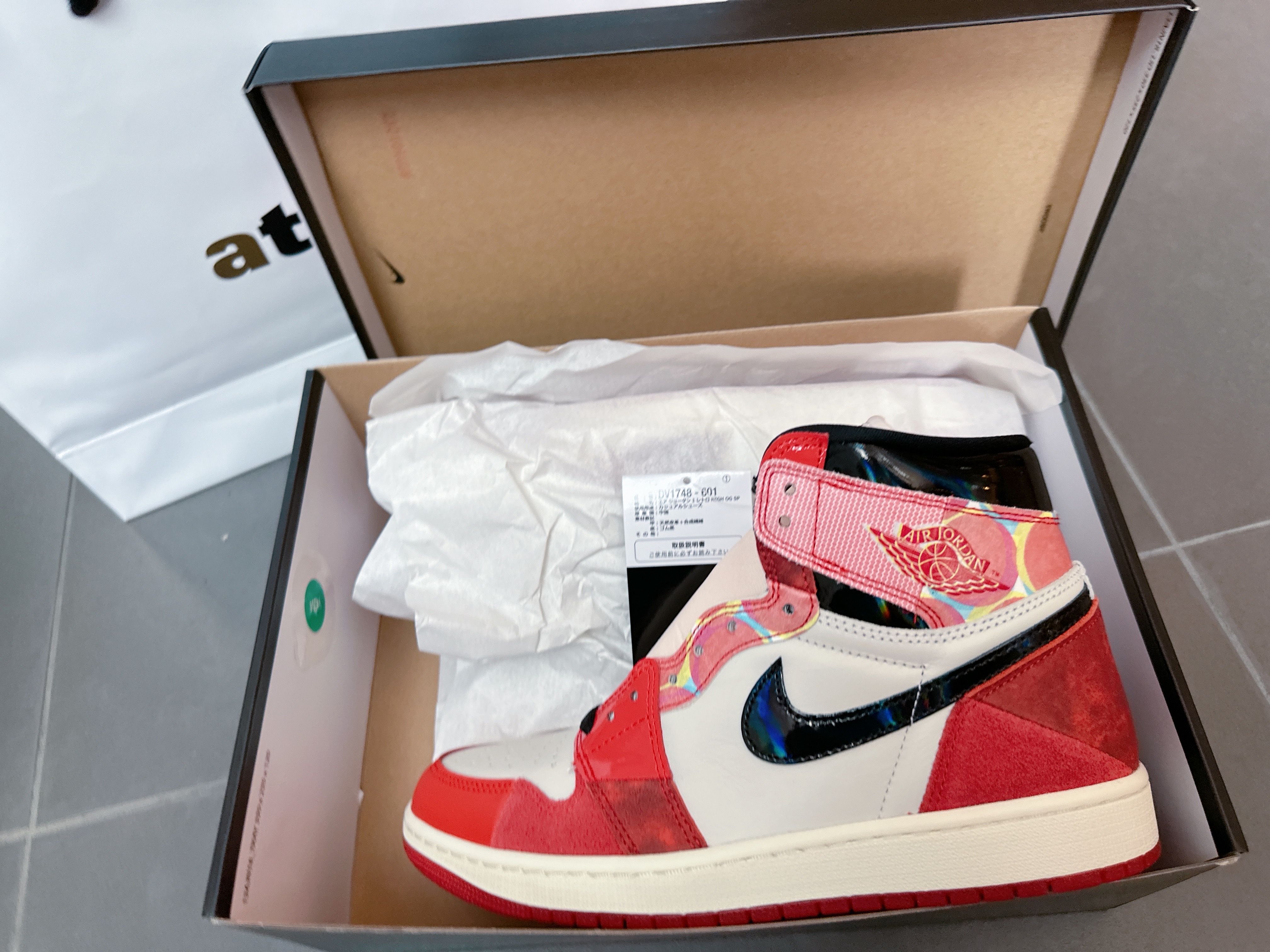 Spider-Man × Nike Air Jordan 1 High OG SP "Next Chapter/Spider-Man:Across the Spider-Verse"