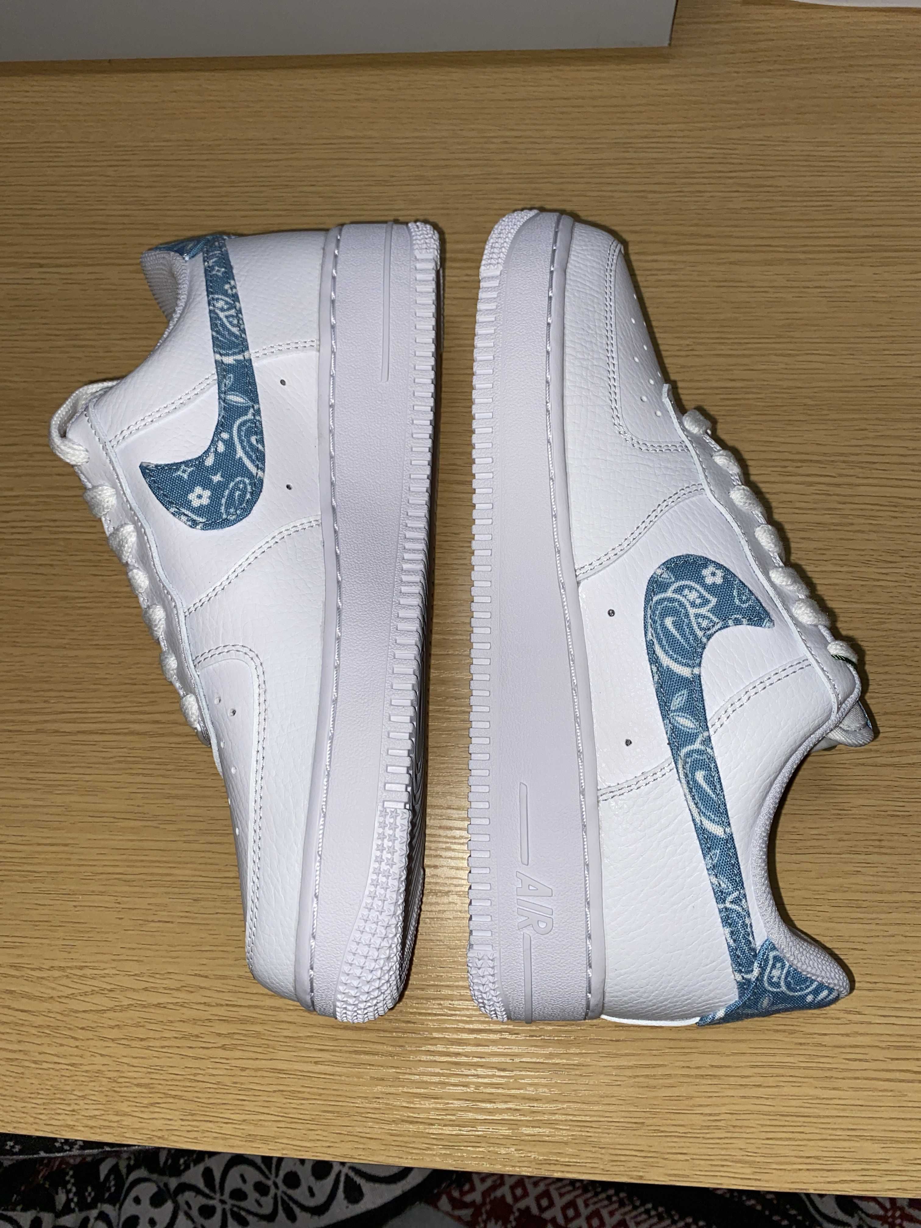 Nike Women's Air Force 1 Low '07 Essential "Blue Paisley"