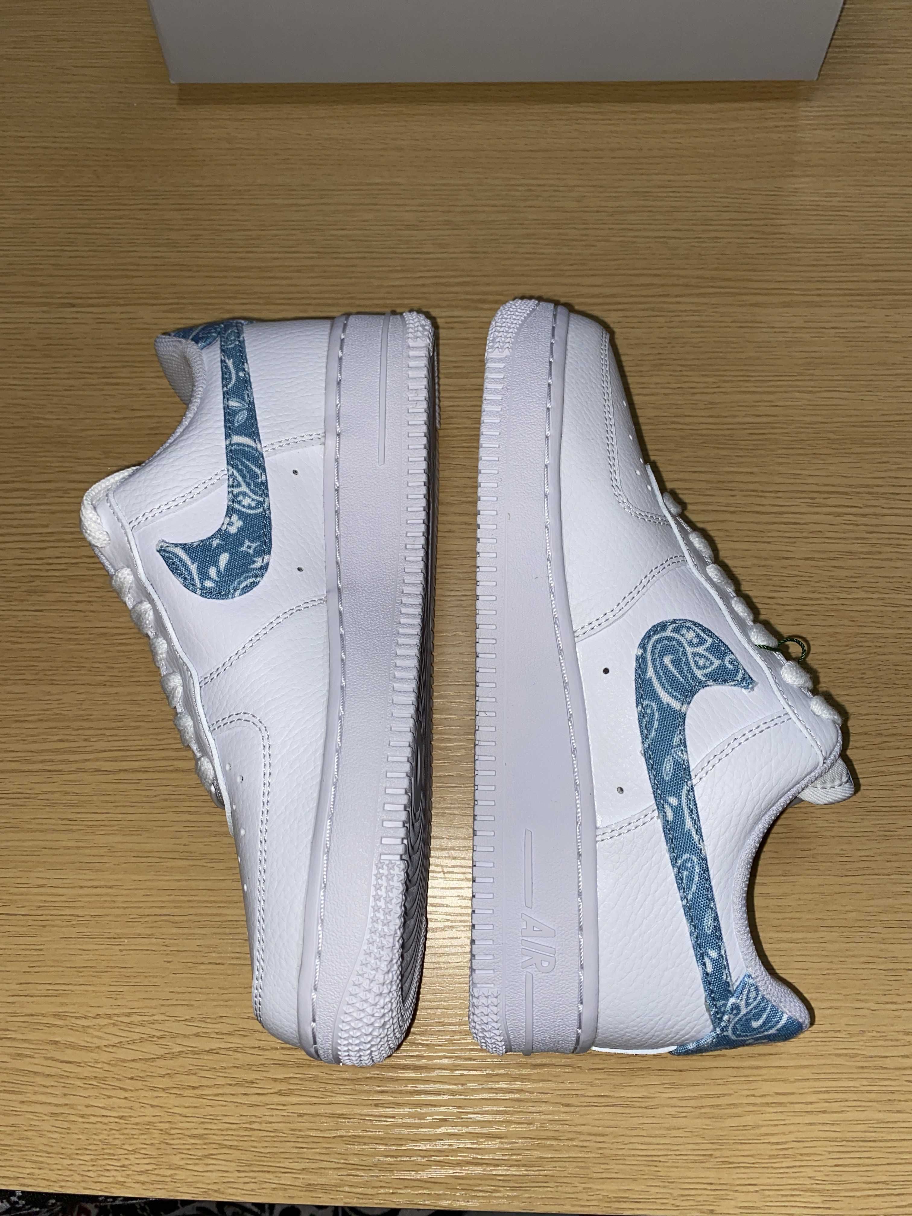 Nike Women's Air Force 1 Low '07 Essential "Blue Paisley"
