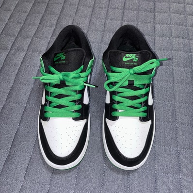 Nike SB Dunk Low Pro "Black and Classic Green"