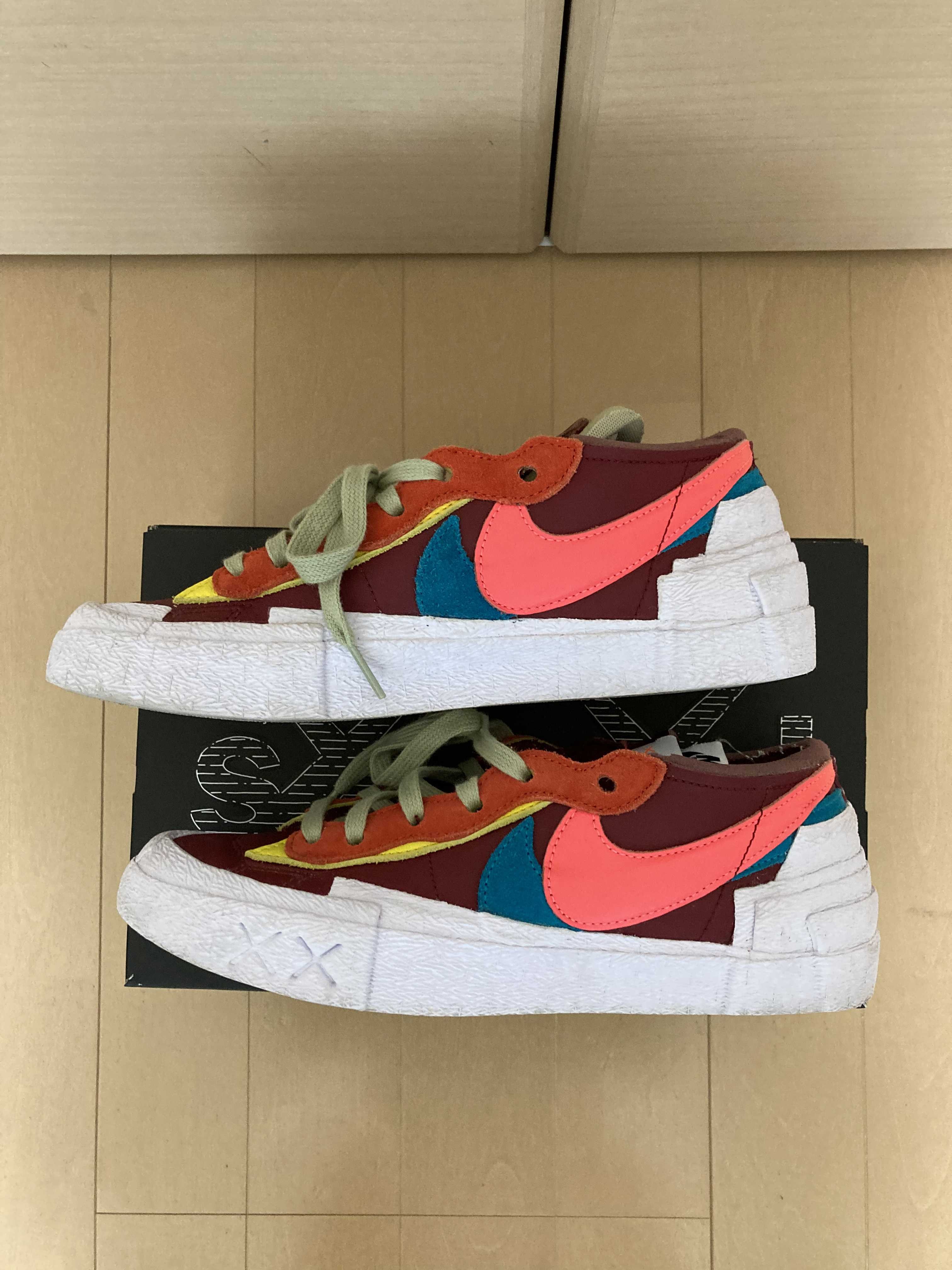 KAWS × sacai × Nike Blazer Low "Team Red"