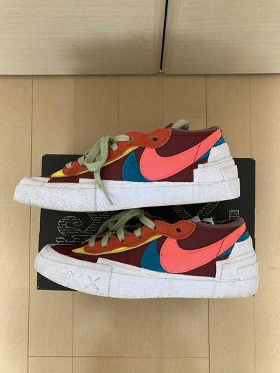 KAWS × sacai × Nike Blazer Low "Team Red"