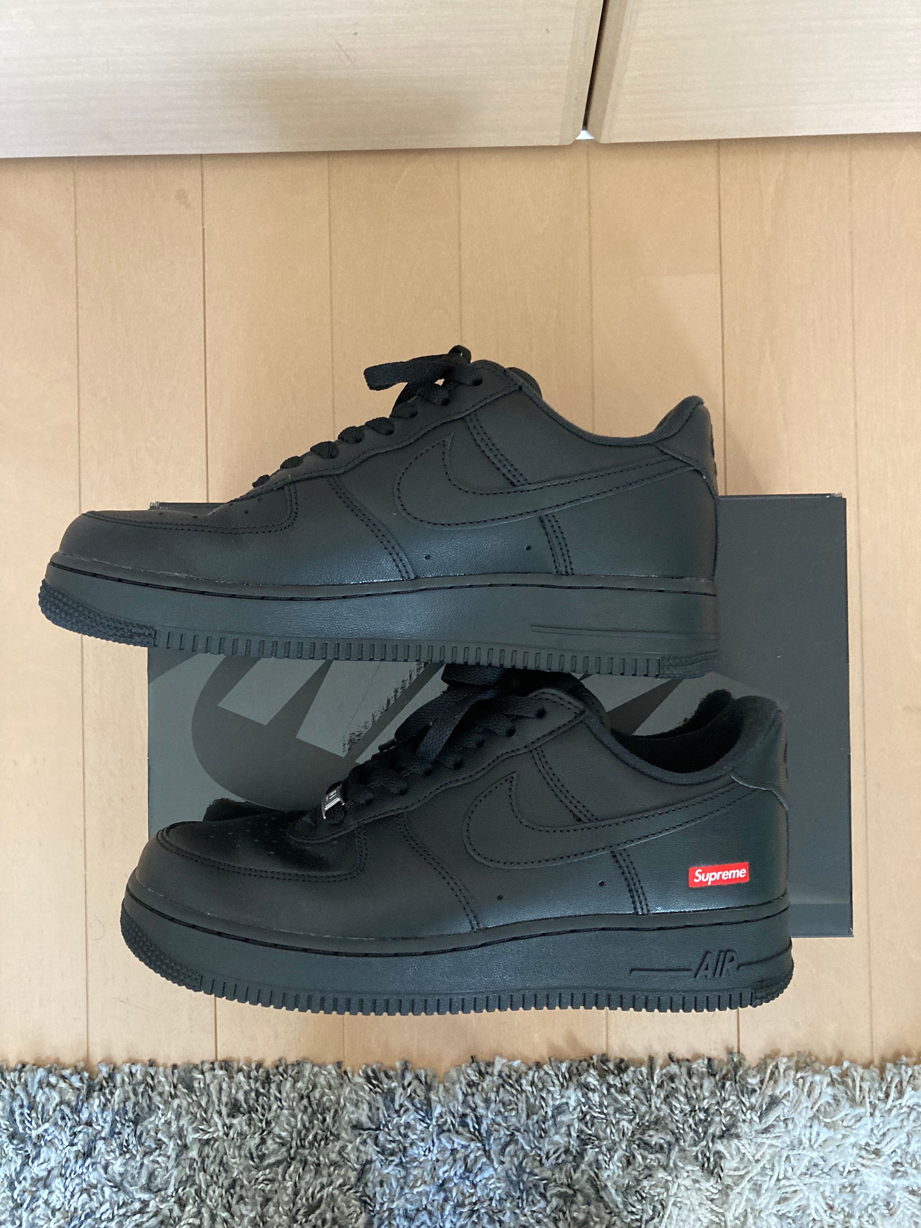 Supreme × Nike Air Force 1 Low "Black"