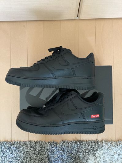 Supreme × Nike Air Force 1 Low "Black"