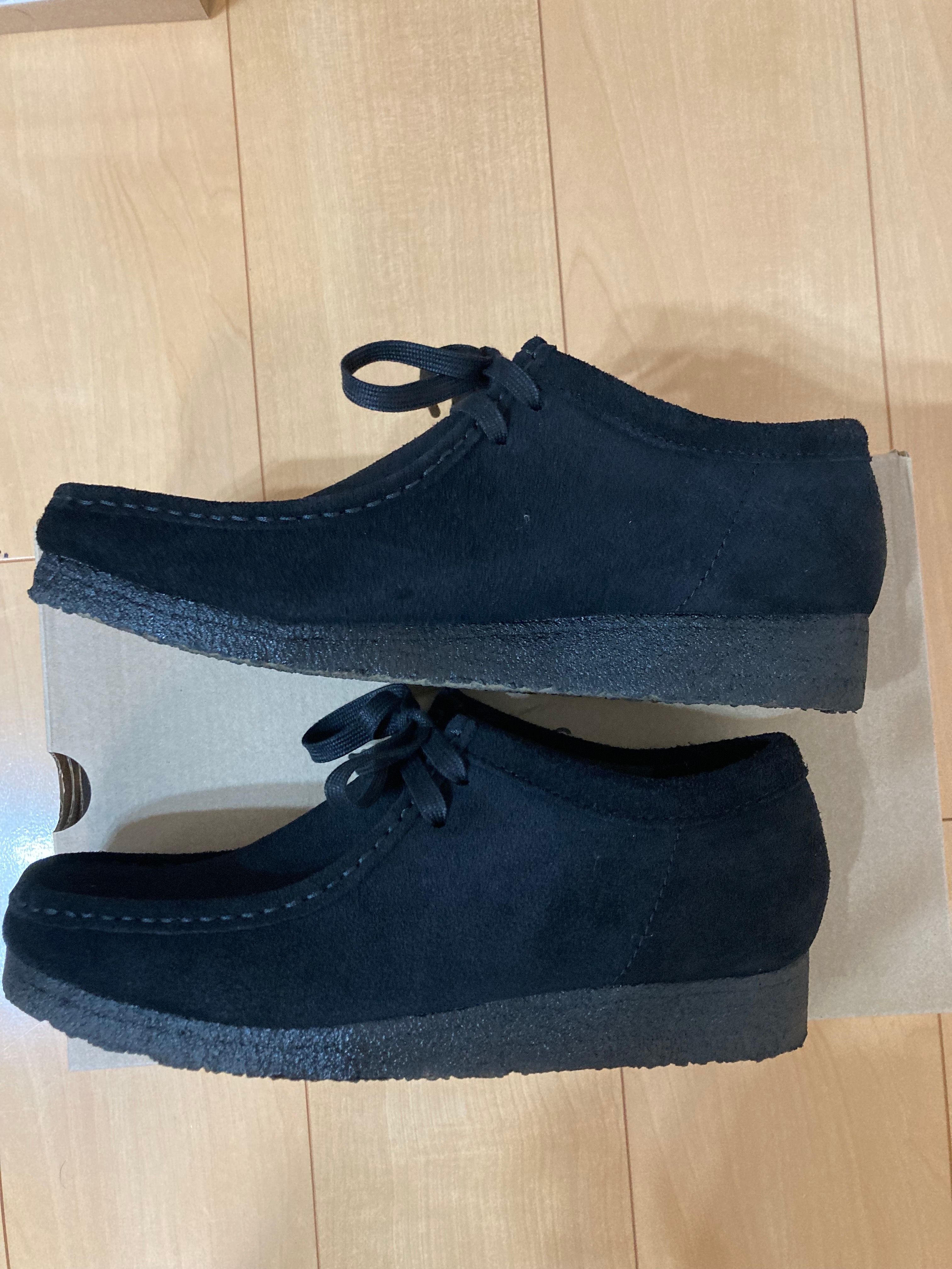 Clarks Wallabee "Black Suede"