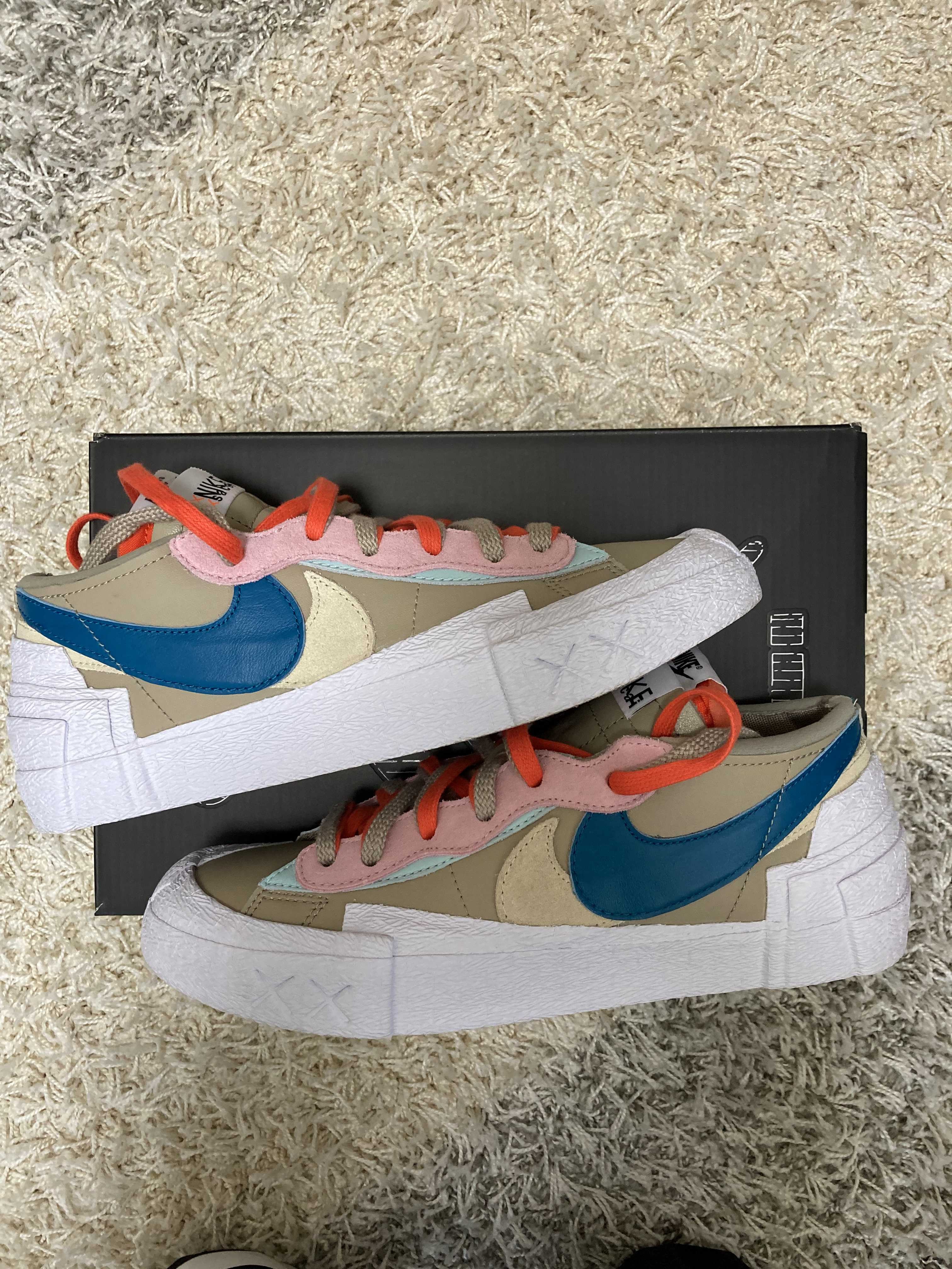 KAWS × sacai × Nike Blazer Low "Reed"