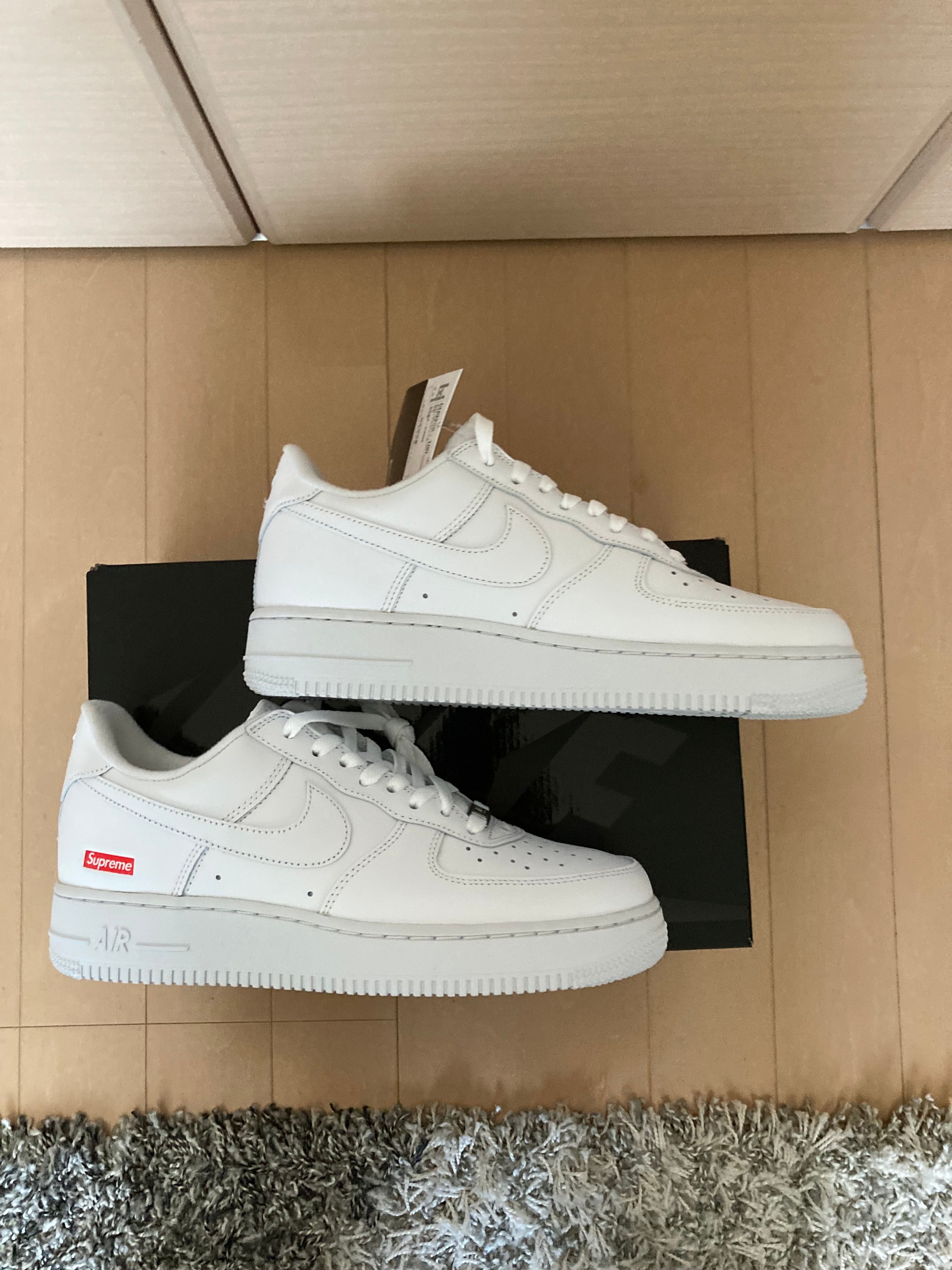 Supreme × Nike Air Force 1 Low "White"
