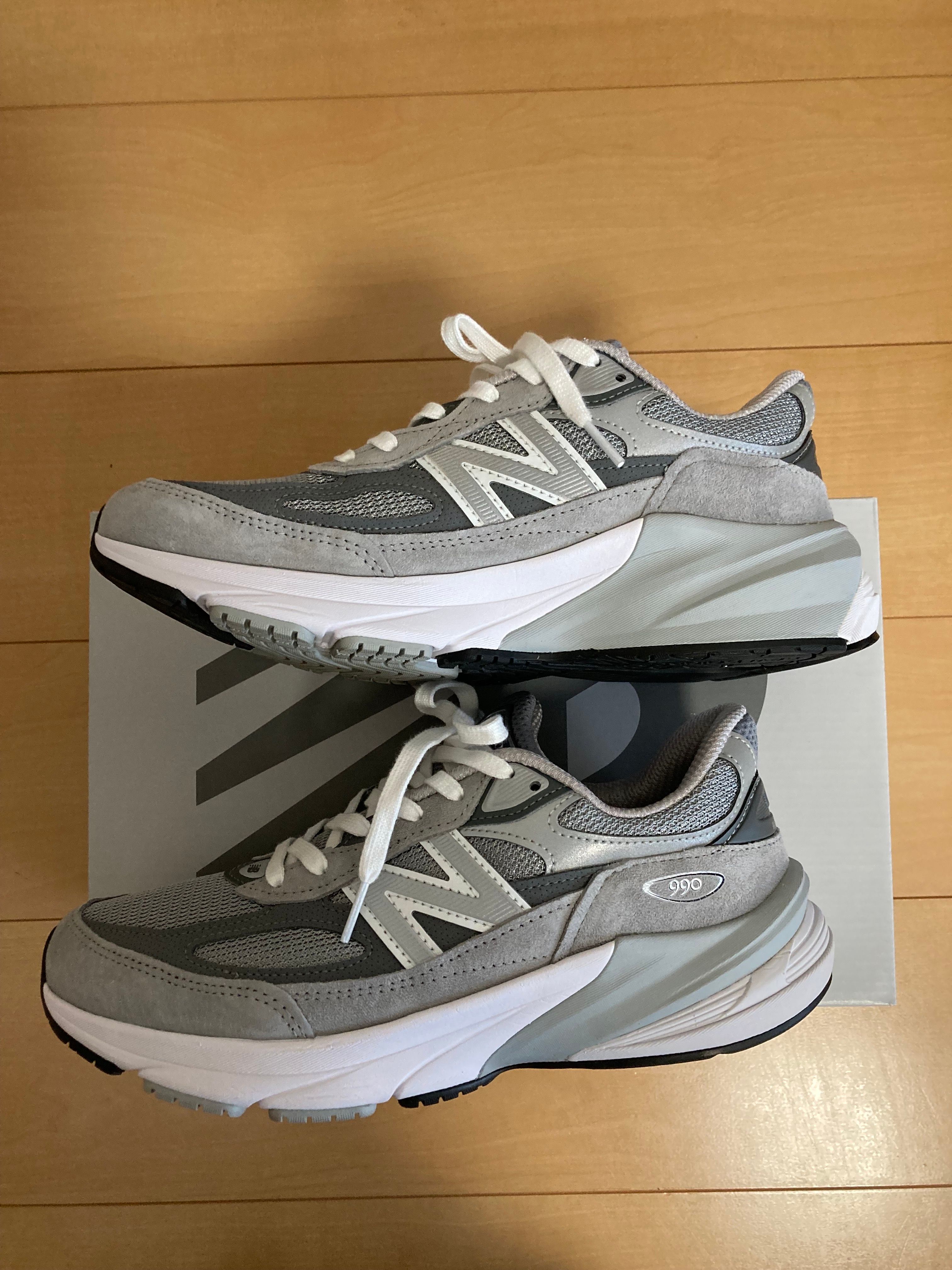 New Balance 990V6 "Gray" (Heel Logo NB)