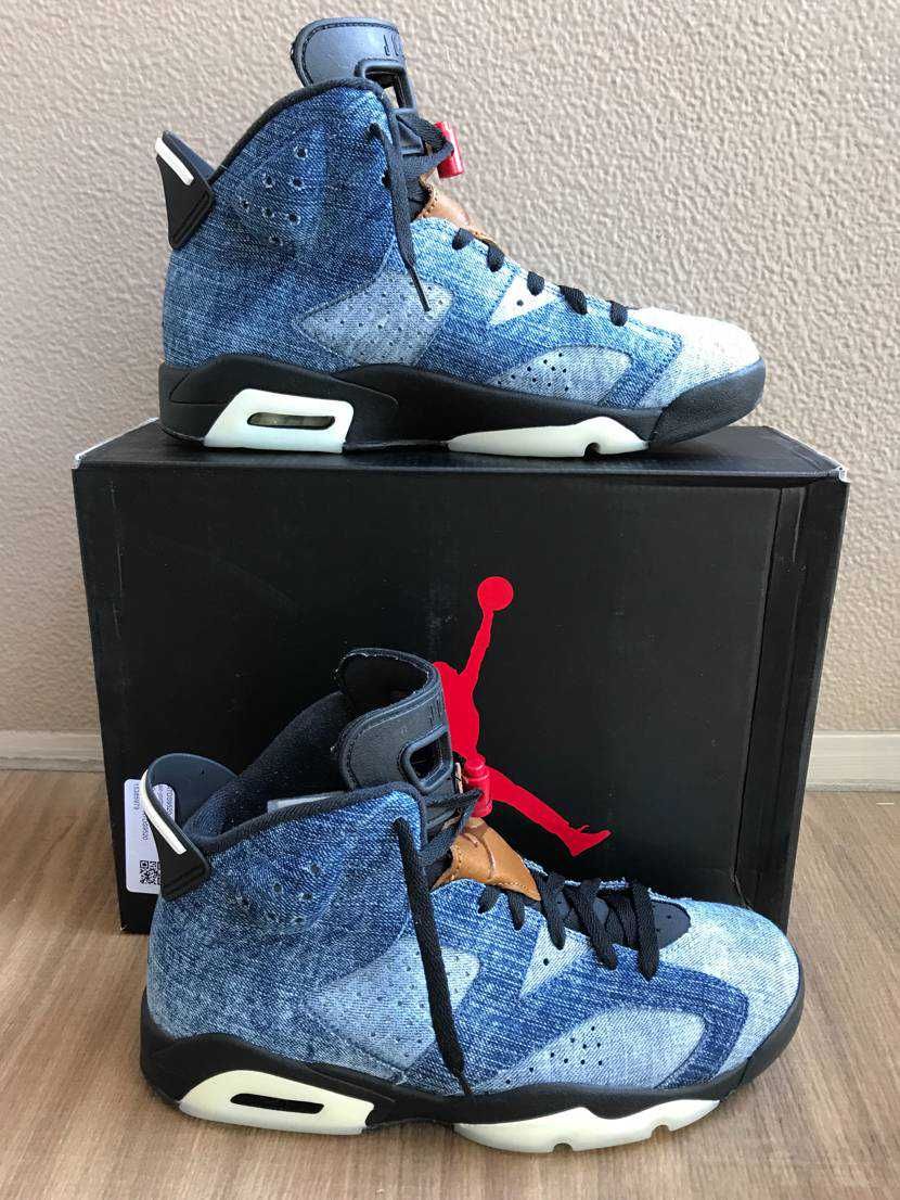 NIKE AIR JORDAN 6 "WASHED DENIM"