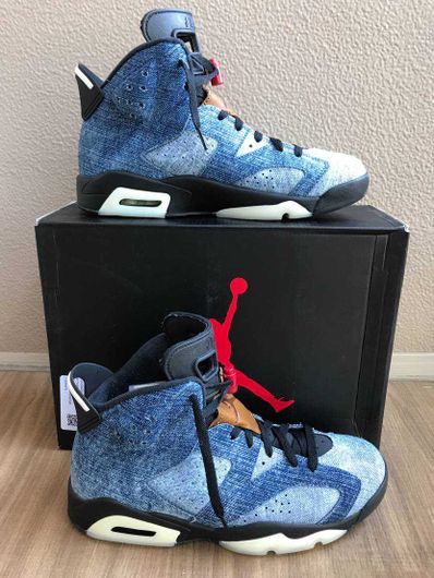 NIKE AIR JORDAN 6 "WASHED DENIM"