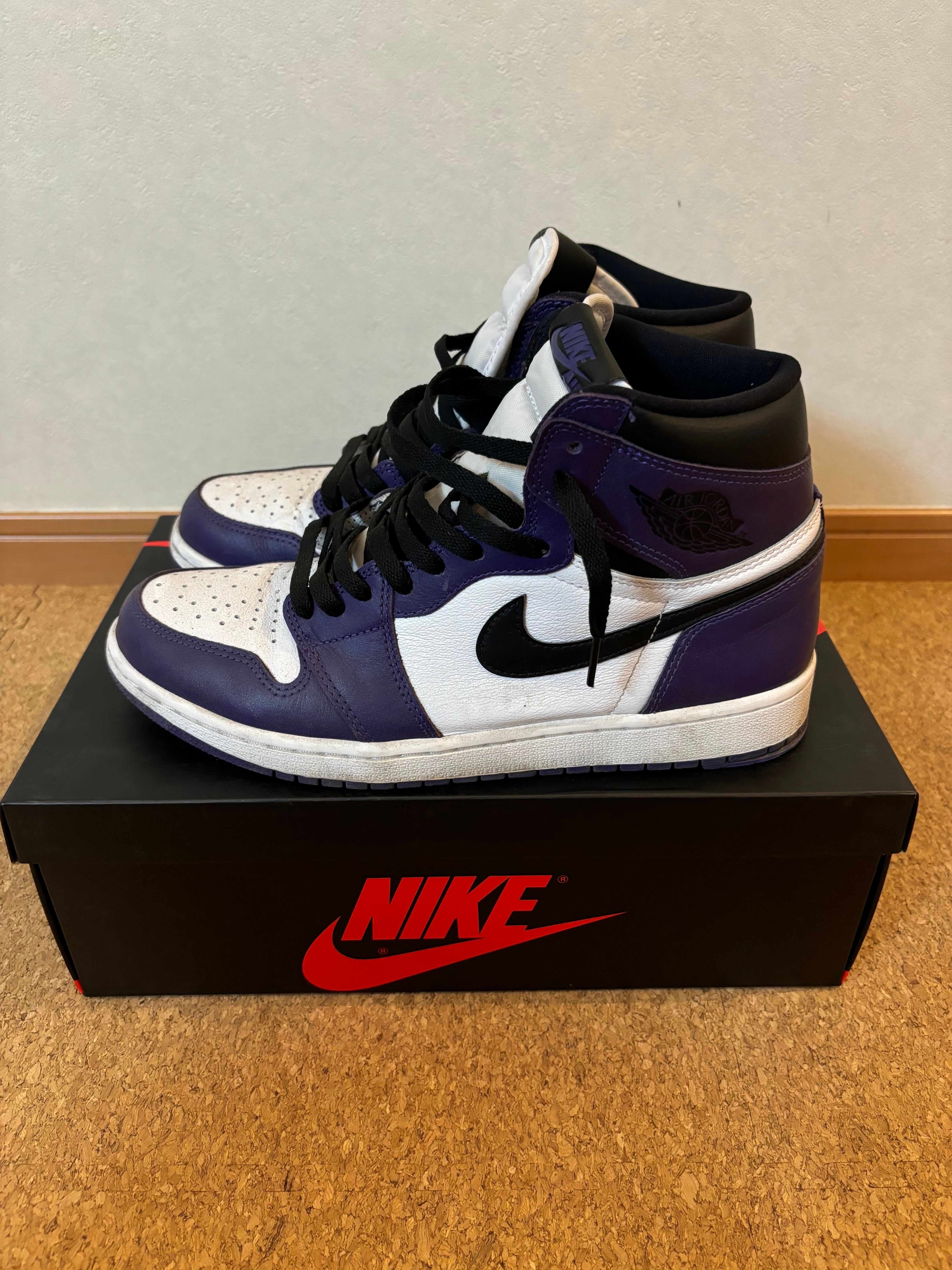 Nike Air Jordan 1 Retro High OG "Court Purple White/Black" (2020)   