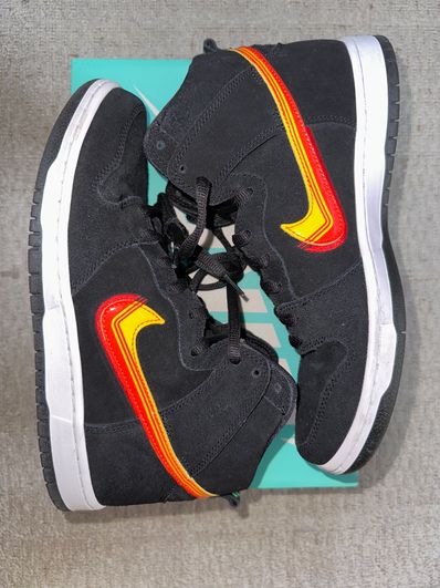 Nike SB Dunk High Pro "Black/Team Orange"