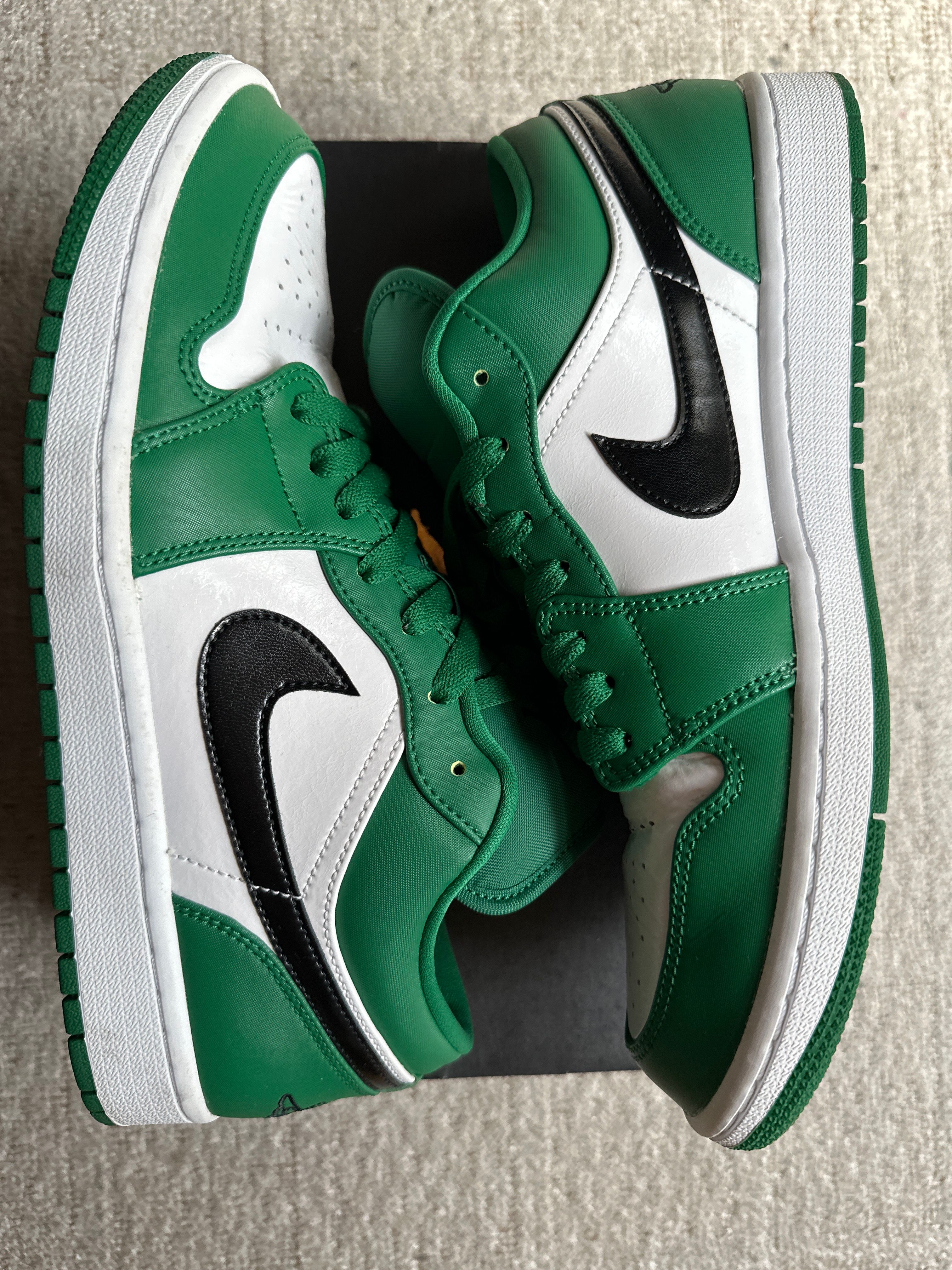 Nike Air Jordan 1 Low "Pine Green/White"