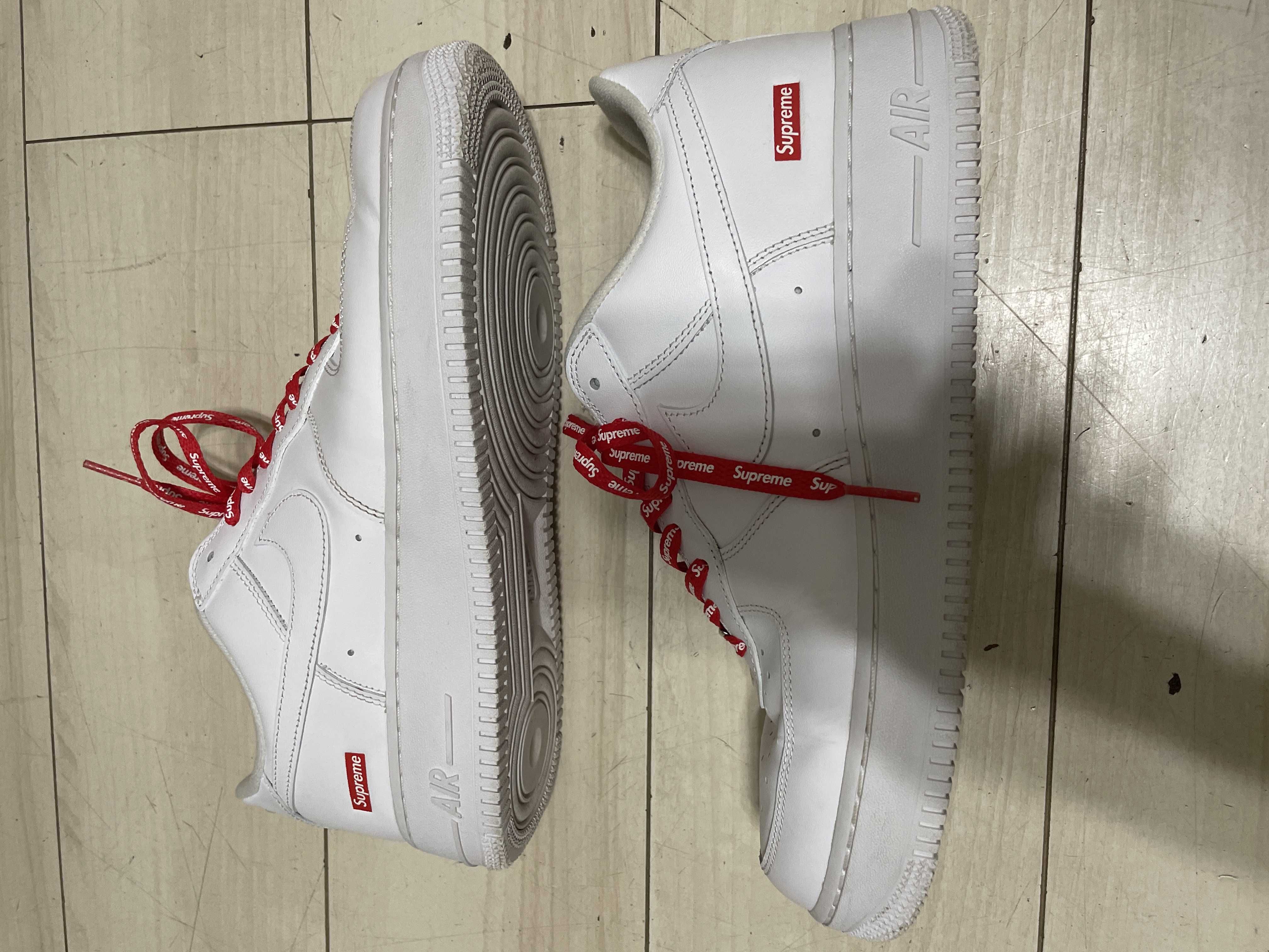 Supreme × Nike Air Force 1 Low "White"