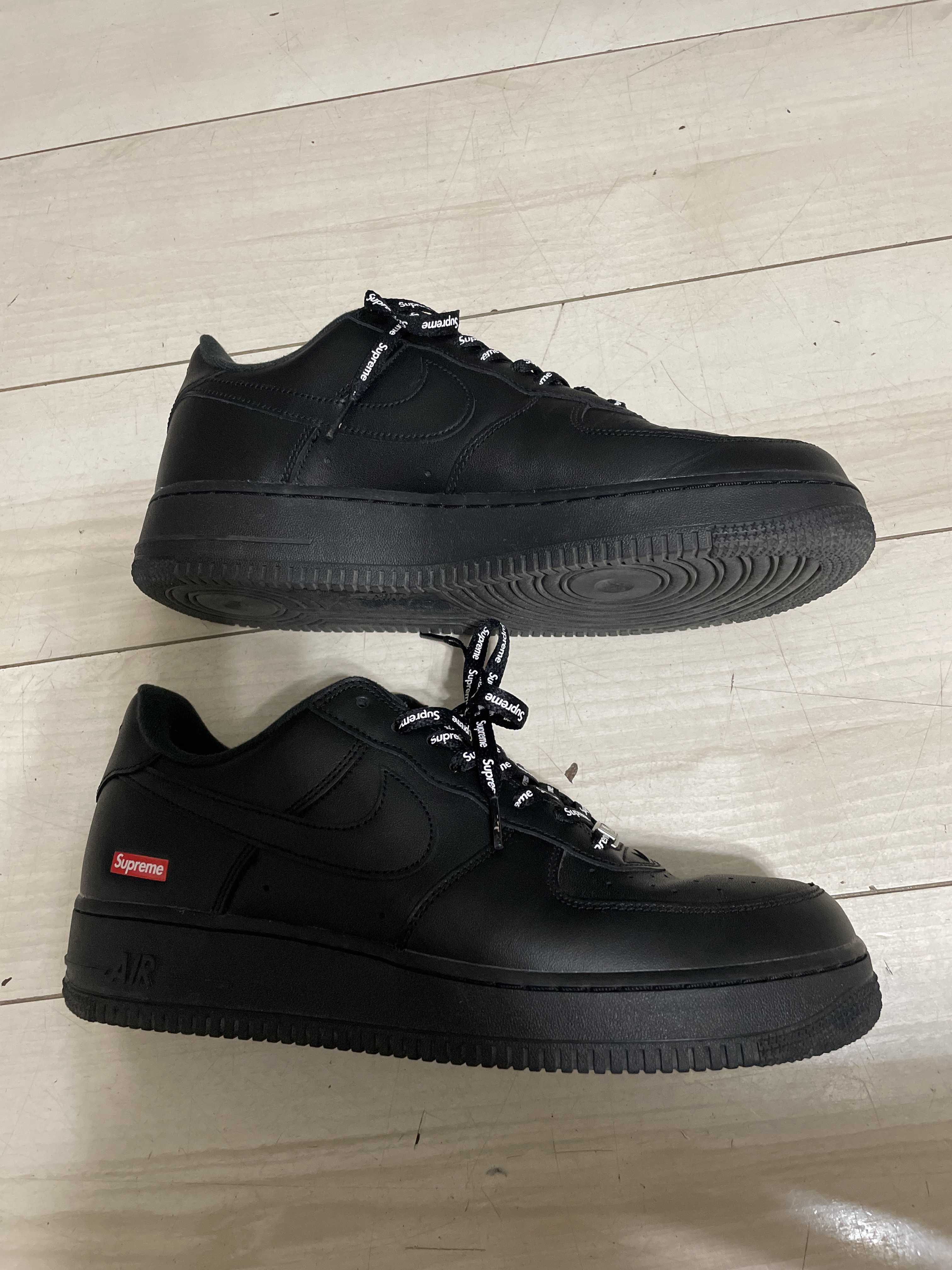 Supreme × Nike Air Force 1 Low "Black"