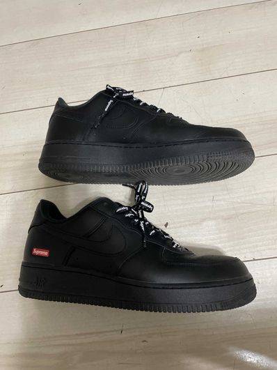 Supreme × Nike Air Force 1 Low "Black"