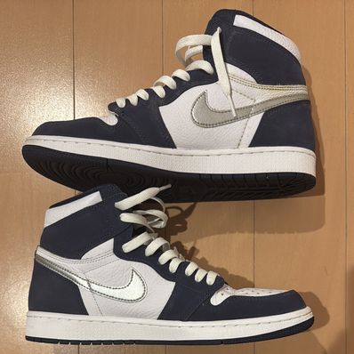 Nike Air Jordan 1 High OG CO.JP "White/Midnight Navy" (2020)(ブリーフケースなし)