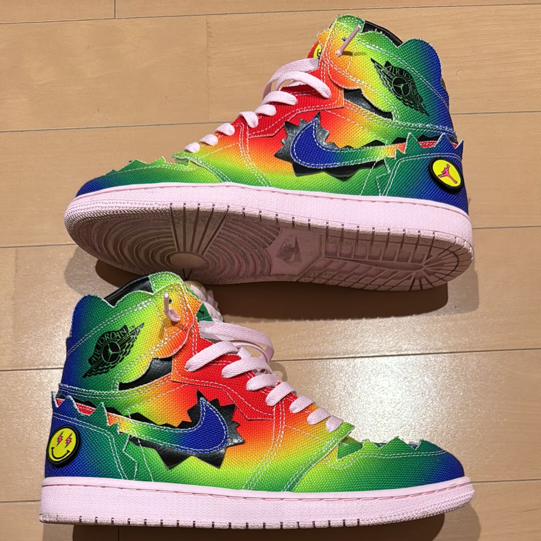 J Balvin × Nike Air Jordan 1 High OG "Rainbow"