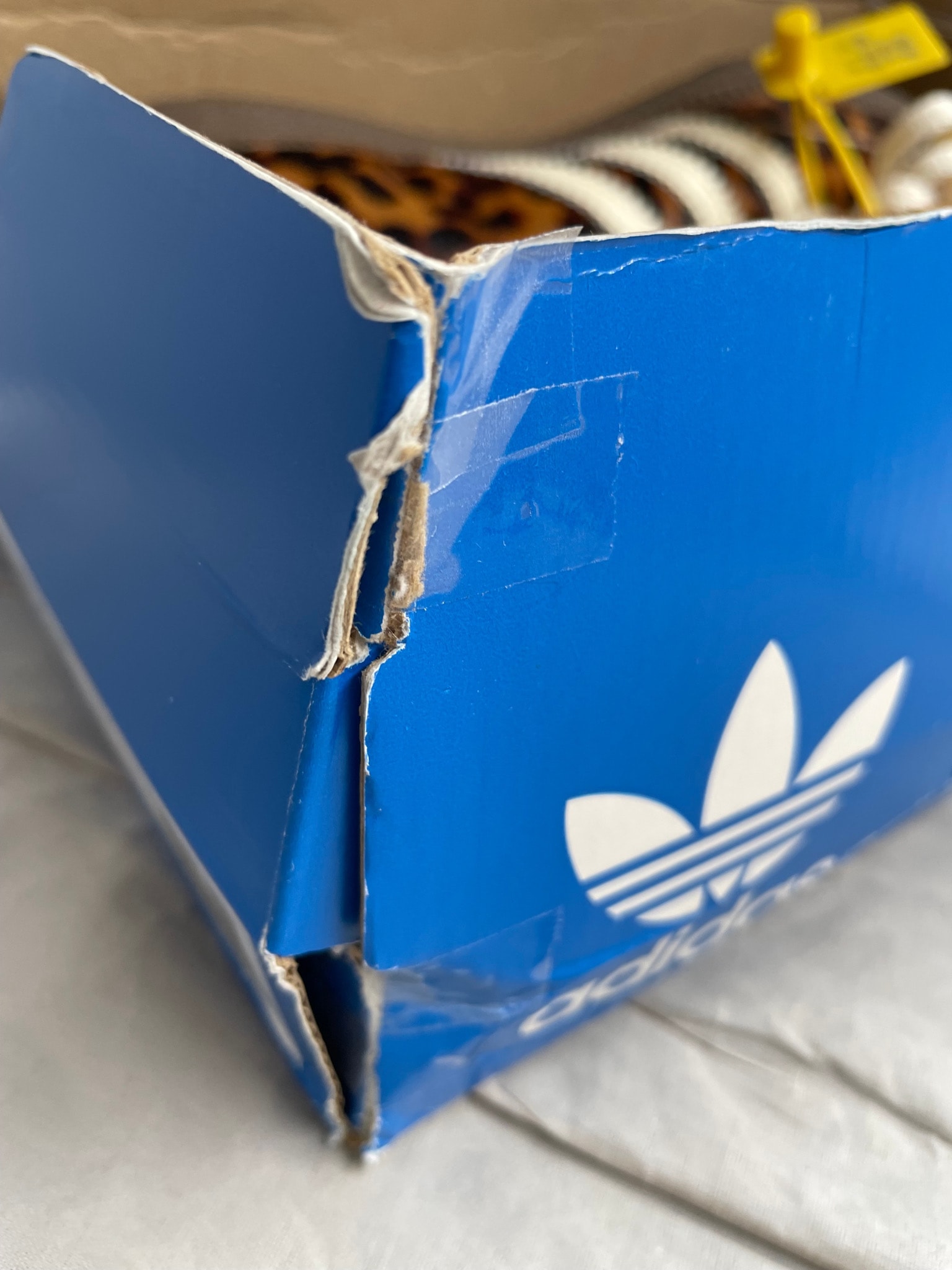 adidas Women's Samba OG "Leopard/Preloved Red"