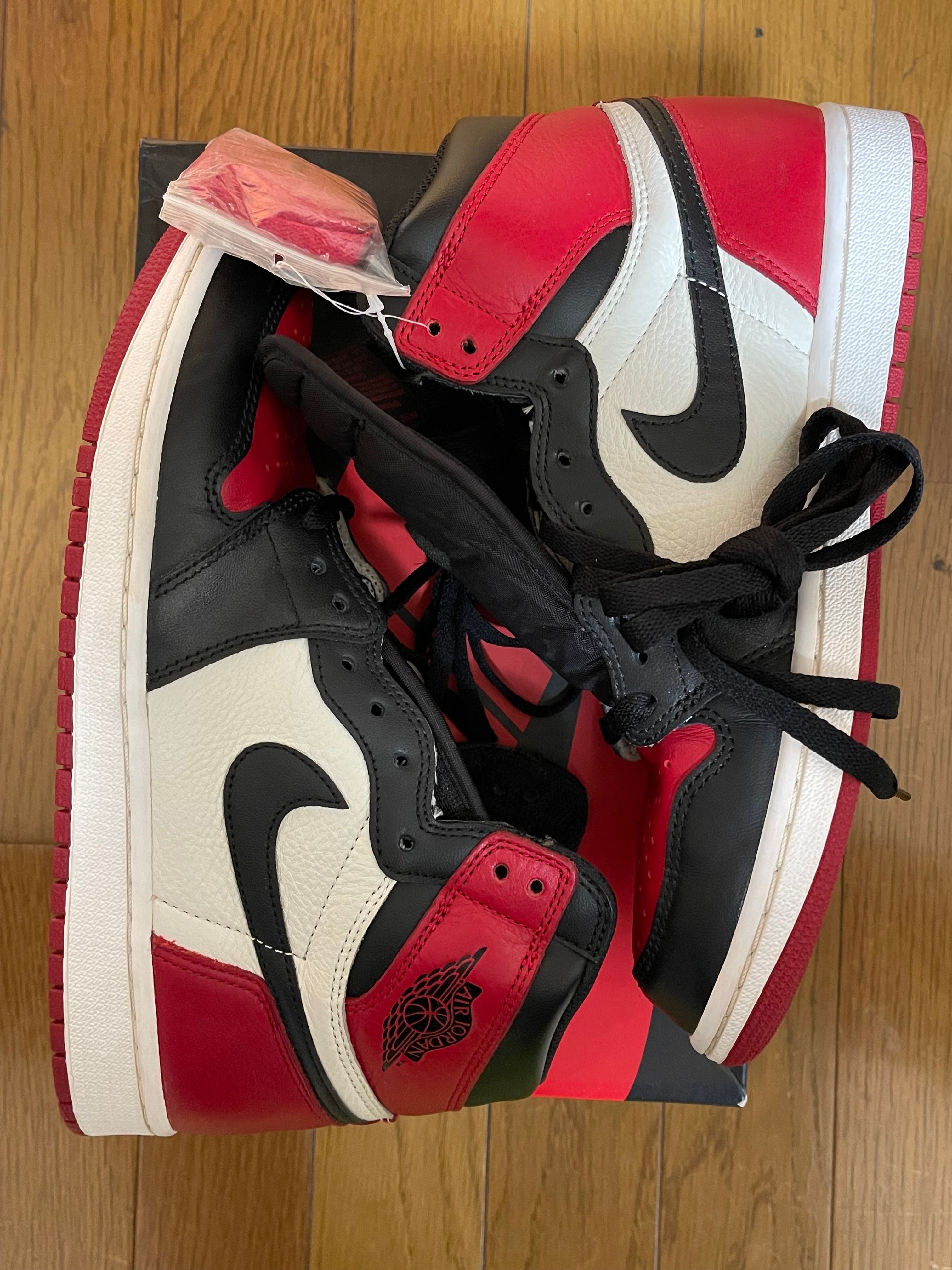 Nike Air Jordan 1 Retro High OG "Bred Toe"