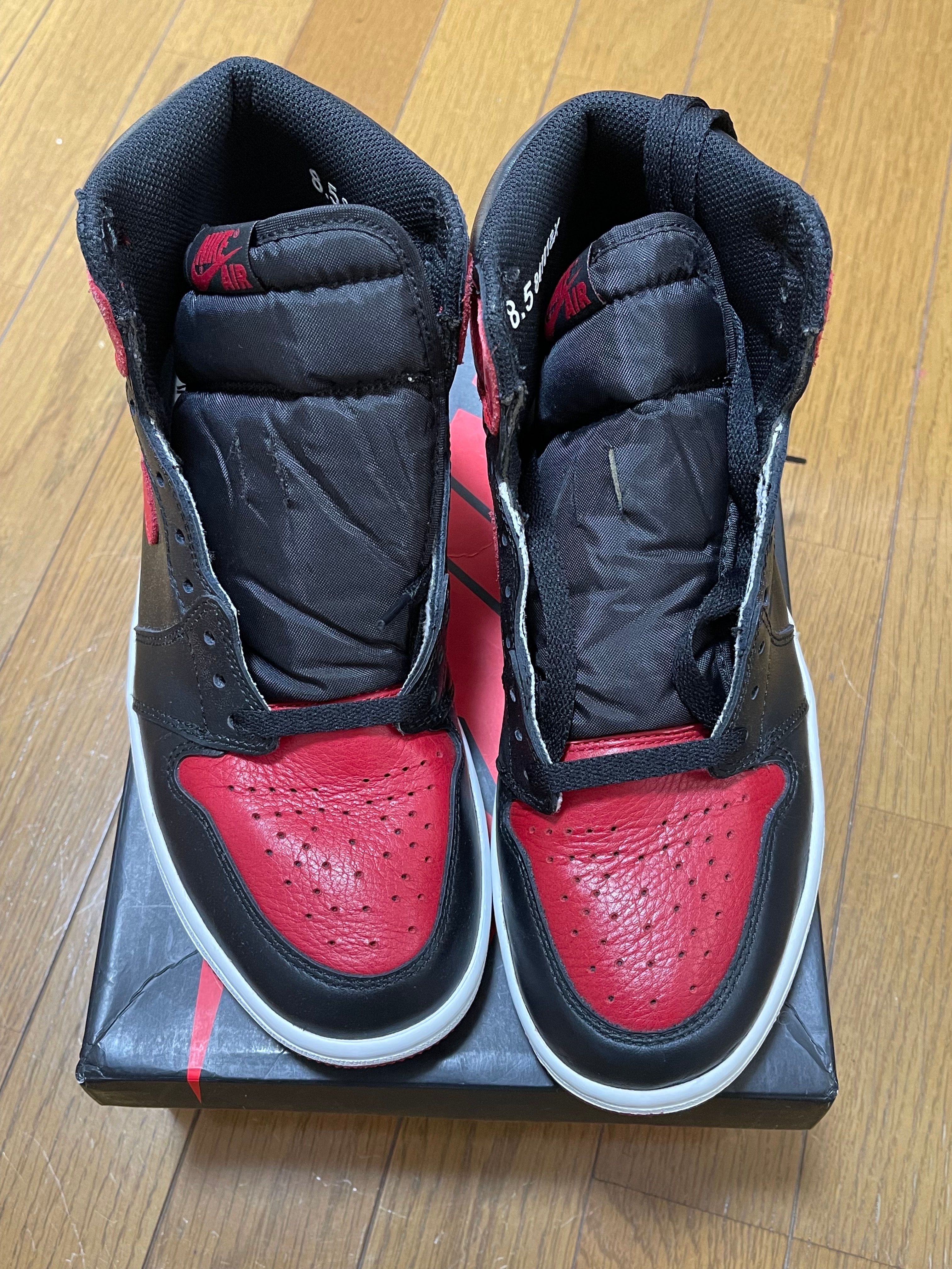 Nike Air Jordan 1 Retro High OG "Bred/Banned" (2016)