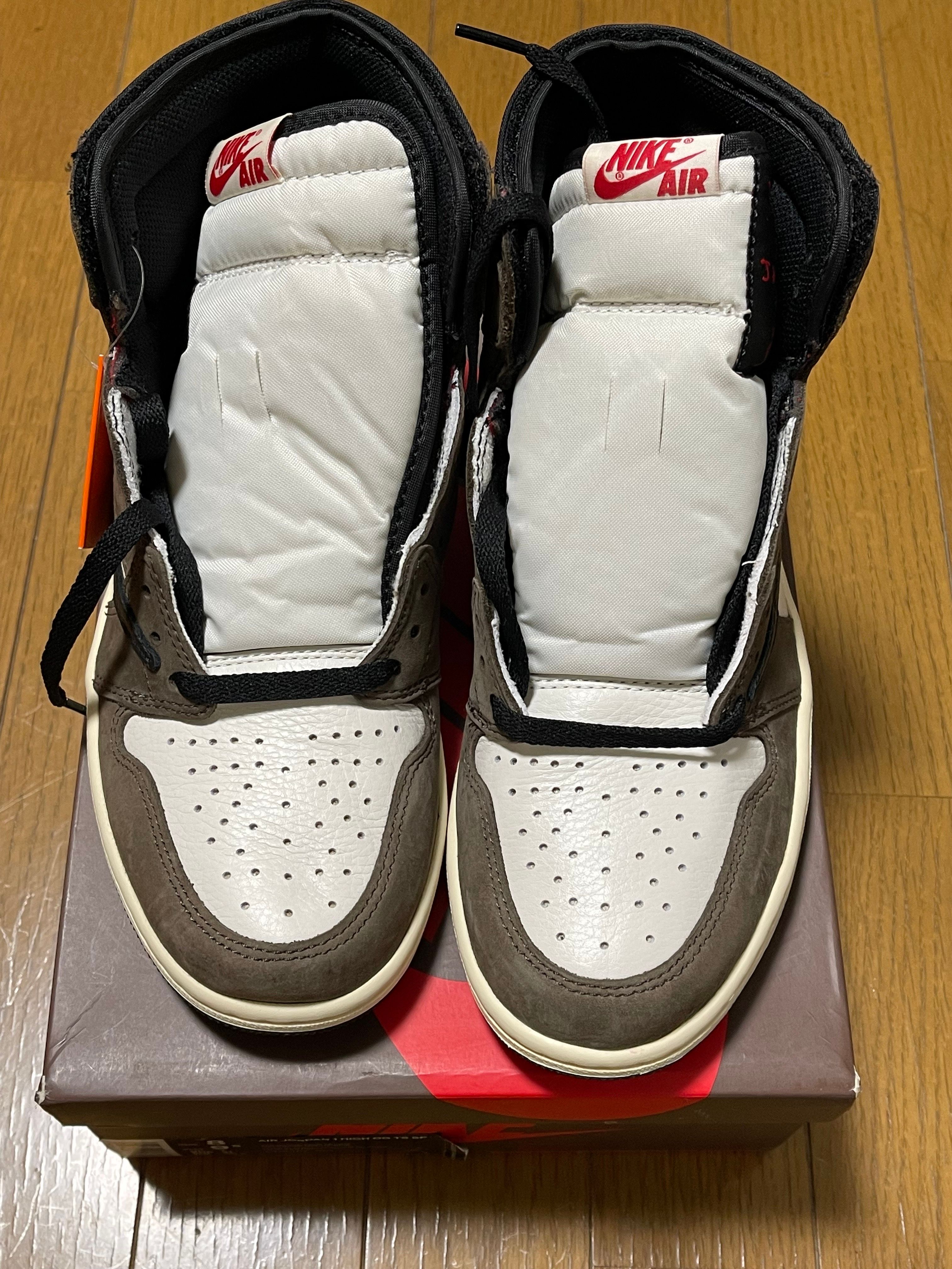 Travis Scott × Nike Air Jordan 1 Retro High OG TS SP "Sail/Dark Mocha"