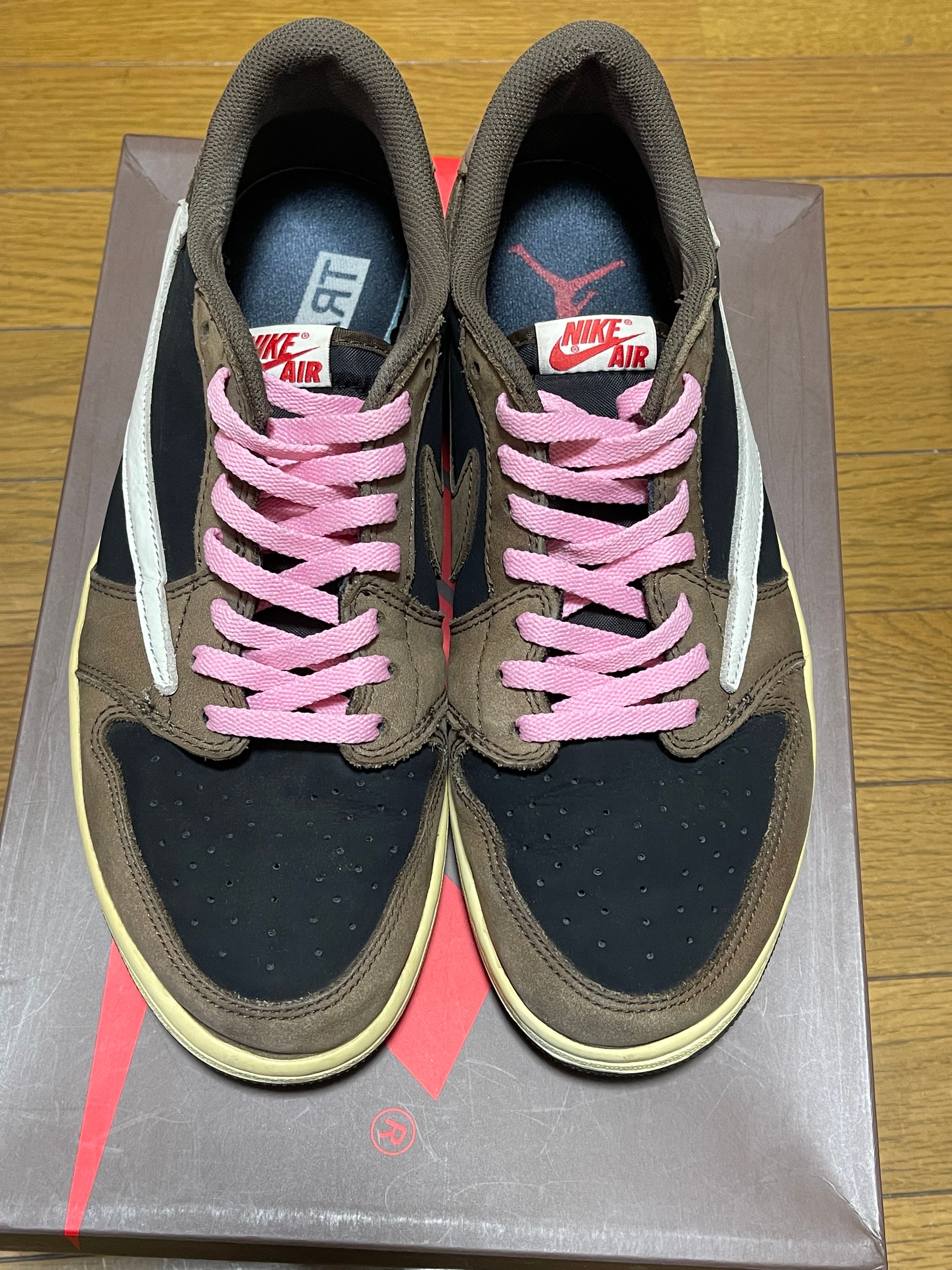 Travis Scott × Nike Air Jordan 1 Low OG SP-T  "Black/Dark Mocha"