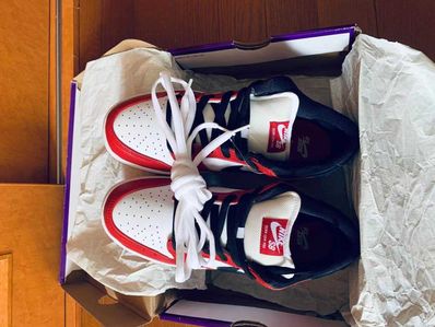Nike SB Dunk Low Pro "J-Pack Chicago/Varsity Red and White"