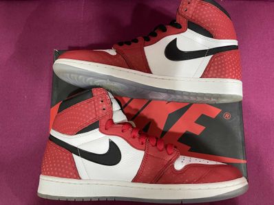 Spiderman × Nike Air Jordan 1 Origin Story "Gym Red/White/Photo Blue/Black"