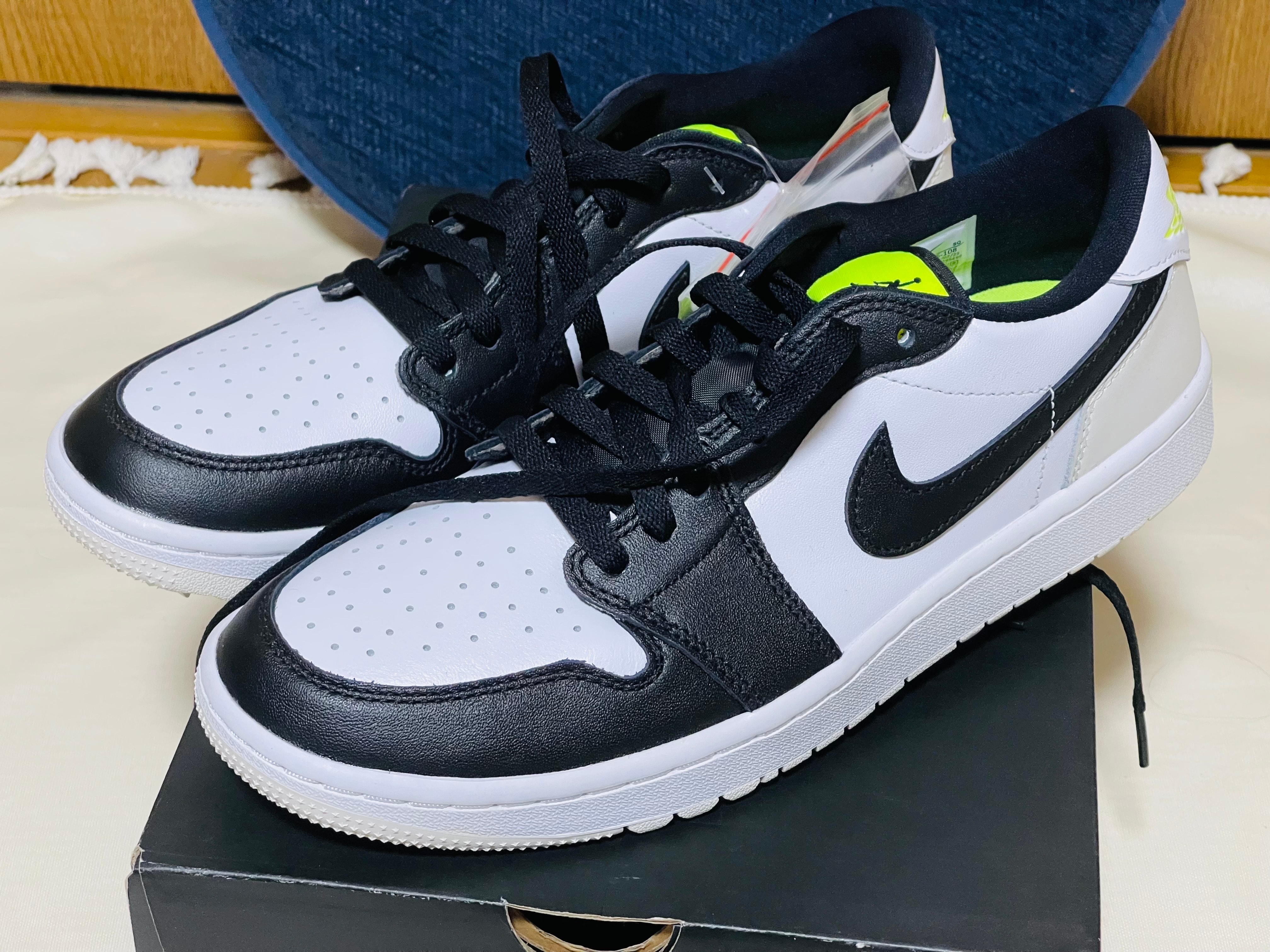 ナイキ エアジョーダン1 ロー ゴルフ "ファントム/ボルト"