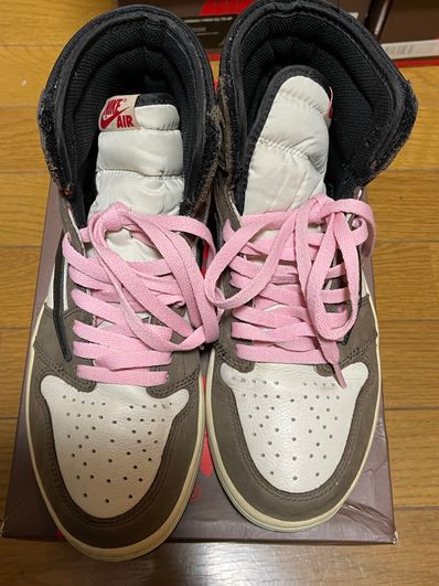 Travis Scott × Nike Air Jordan 1 Retro High OG TS SP "Sail/Dark Mocha"