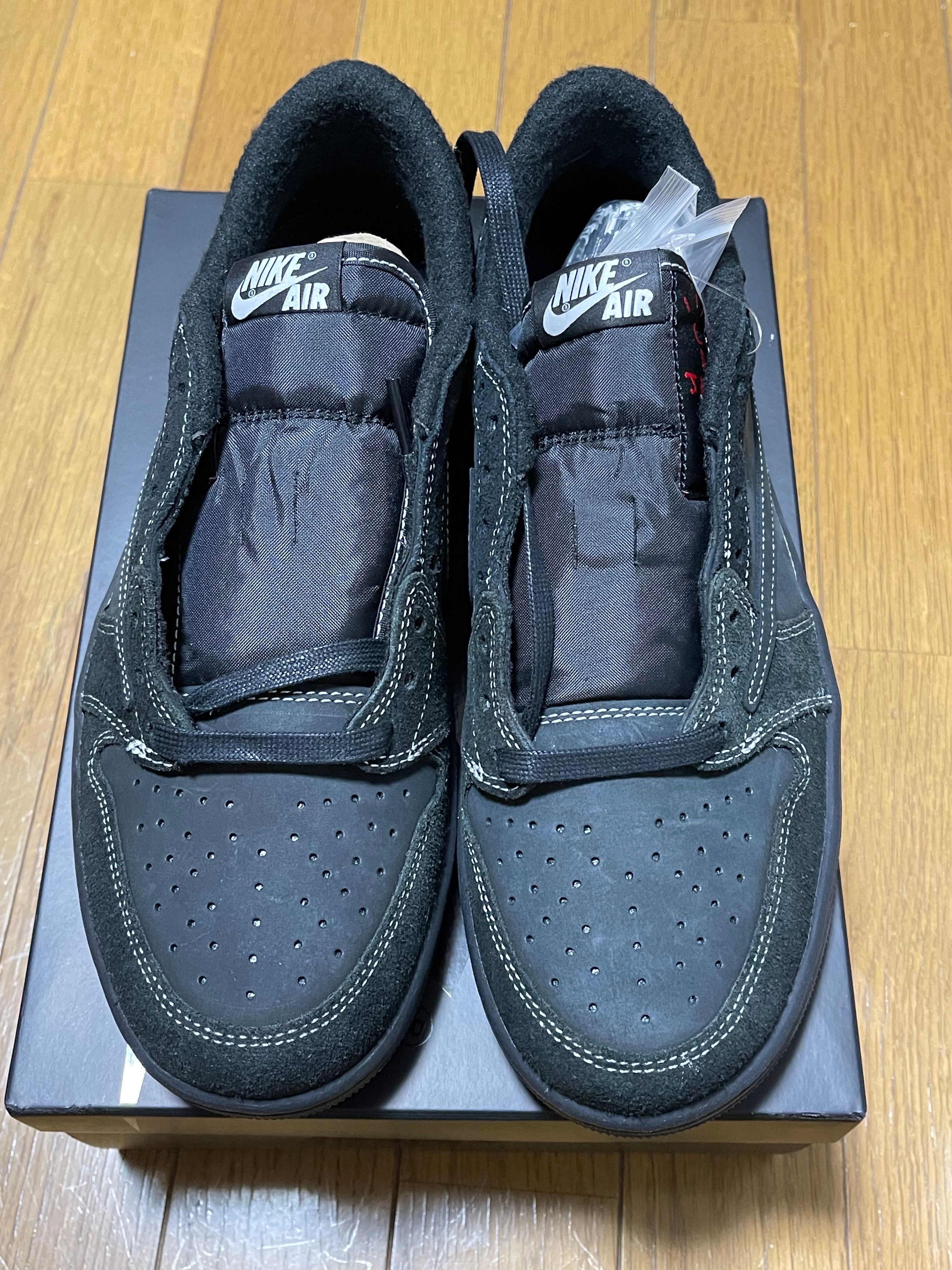 Travis Scott × Nike Air Jordan 1 Low OG SP "Black Phantom"