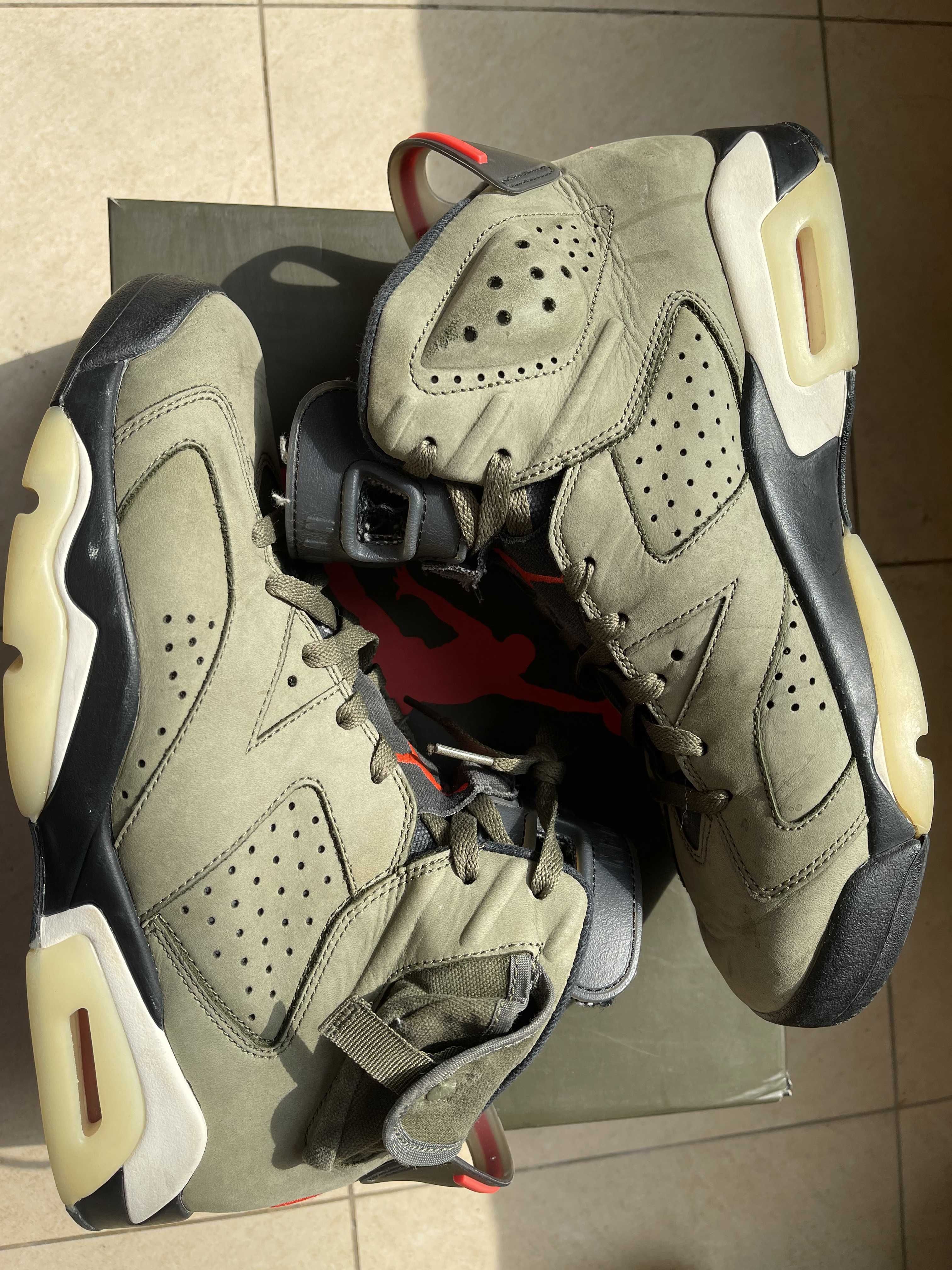 Travis Scott × Nike Air Jordan 6 Retro "Medium Olive"
