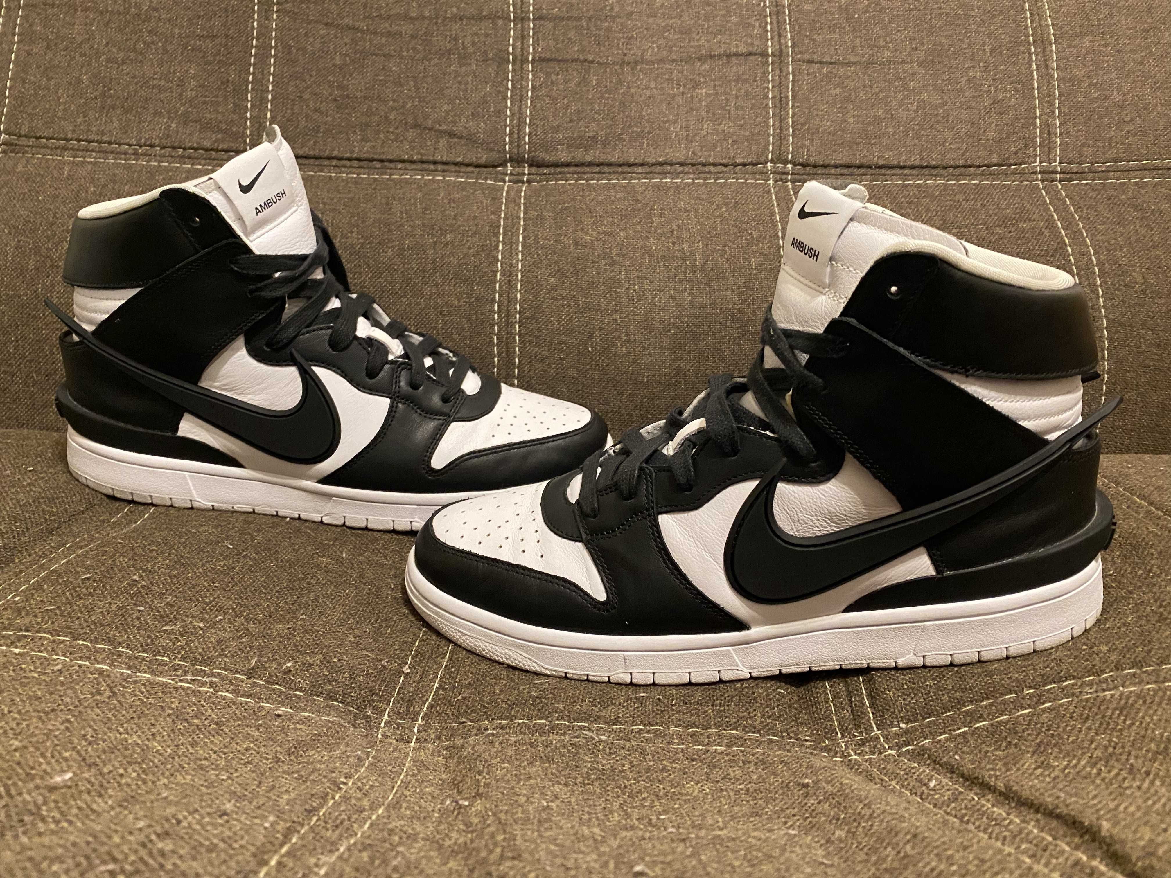 AMBUSH × Nike Dunk High "Black"