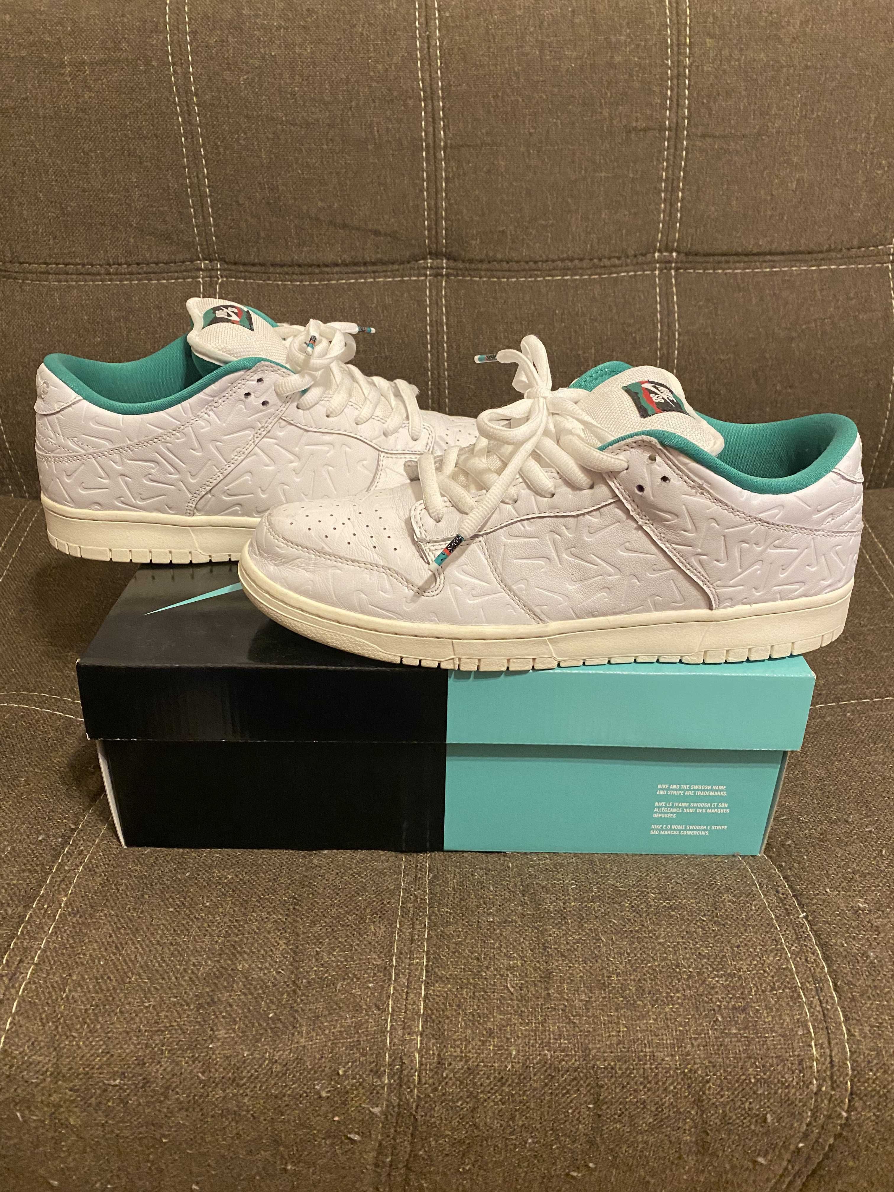 BEN-G × Nike SB Dunk Low "White/Green"