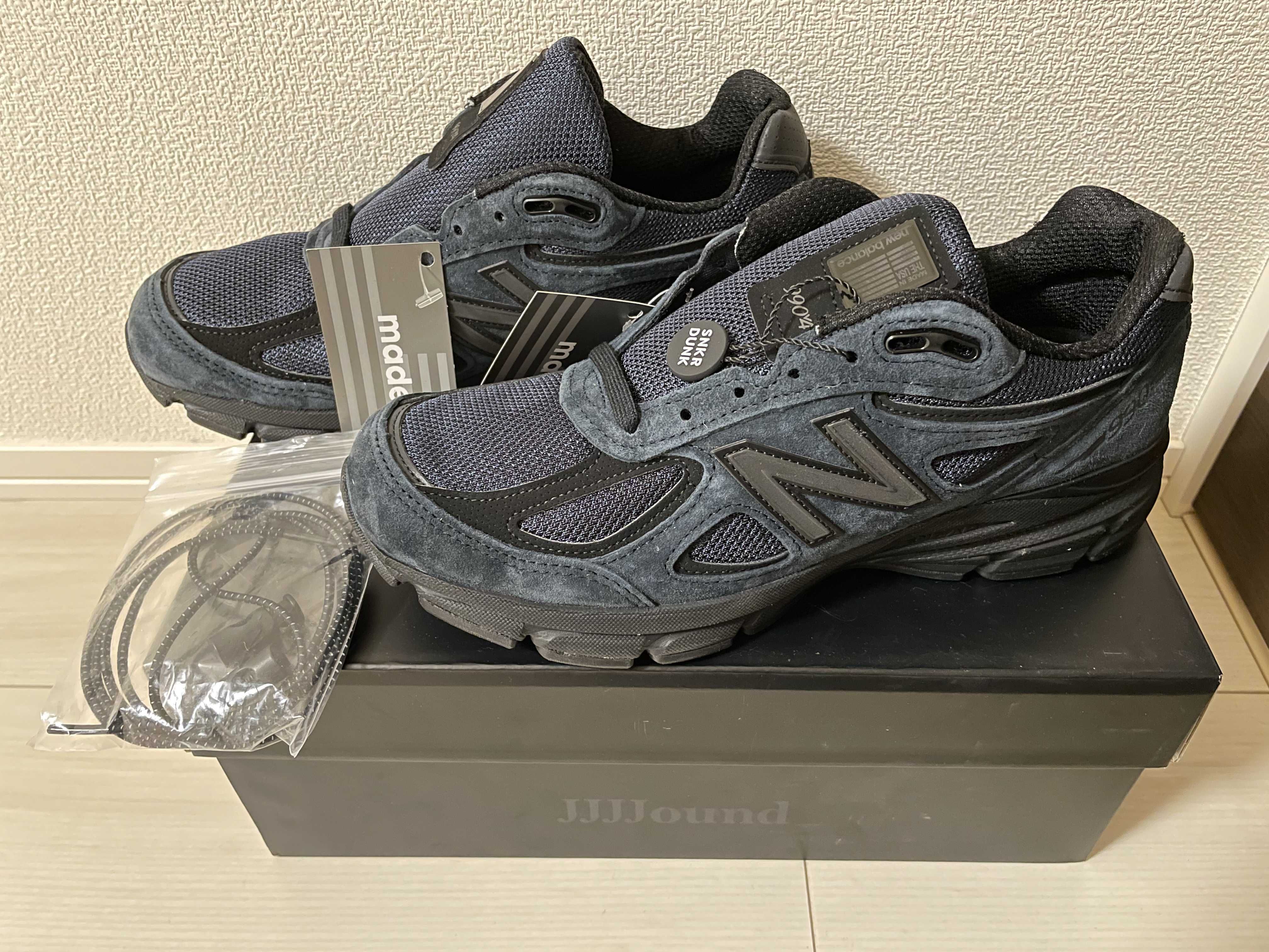 JJJJound × New Balance 990V4 "Navy"