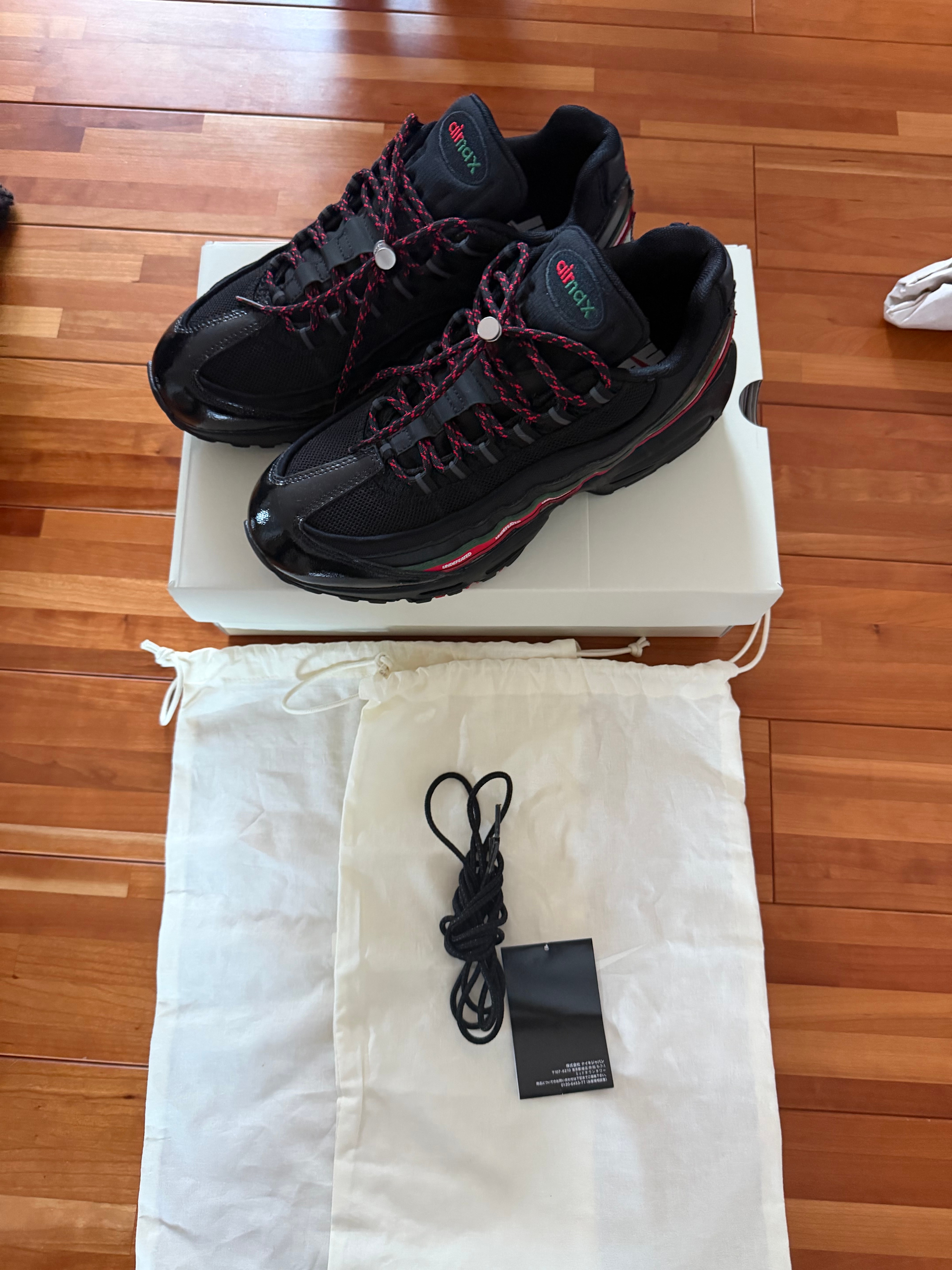 UNDEFEATED × Nike Air Max 95 SP "Black"