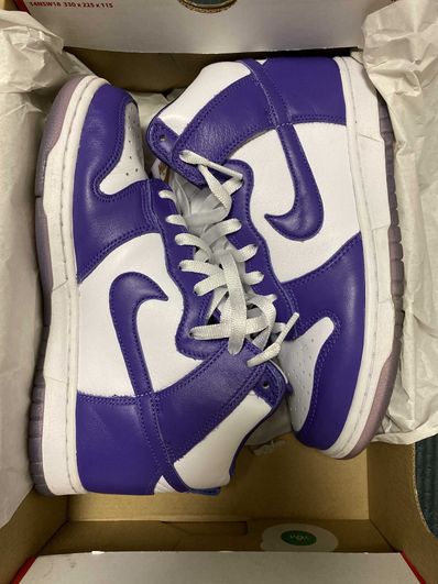 NIKE DUNK HIGH Women's "VARSITY PURPLE"