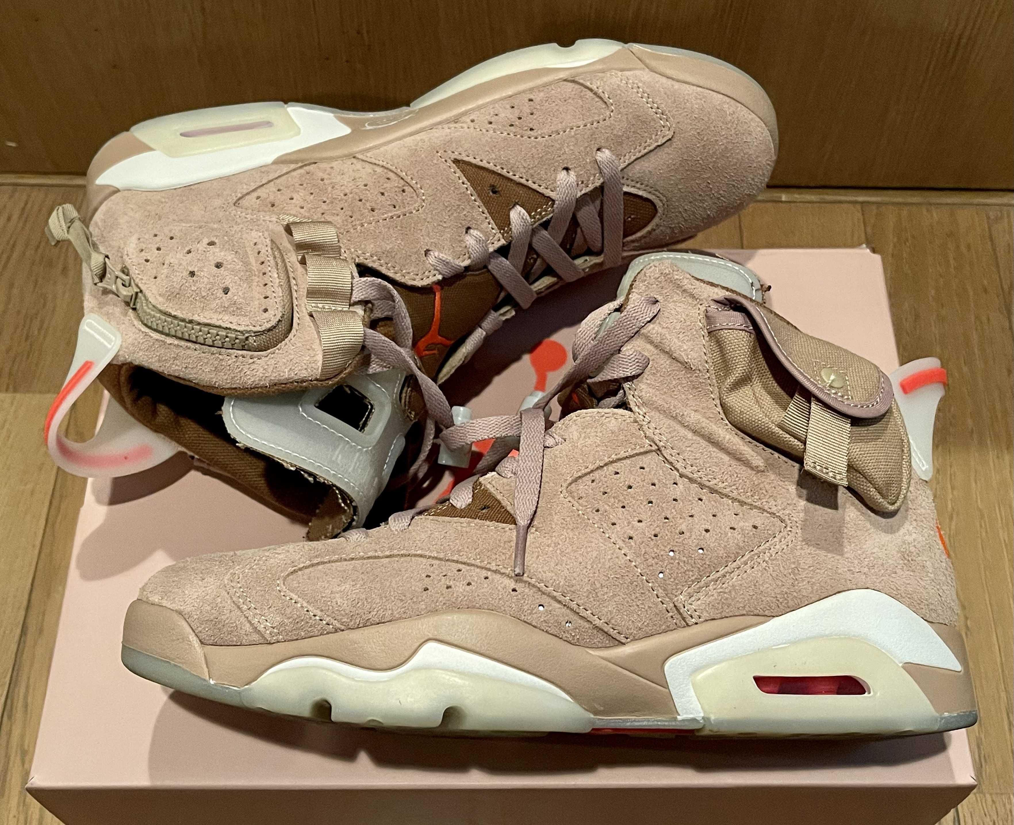 Travis Scott × Nike Air Jordan 6 "British Khaki"
