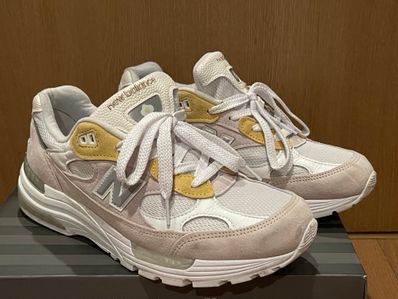Paperboy × New Balance 992 "Fried Egg"
