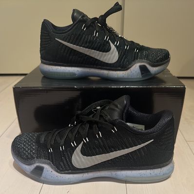 HTM × Nike Kobe 10 Elite Arrowhead "Black/Metallic Silver"