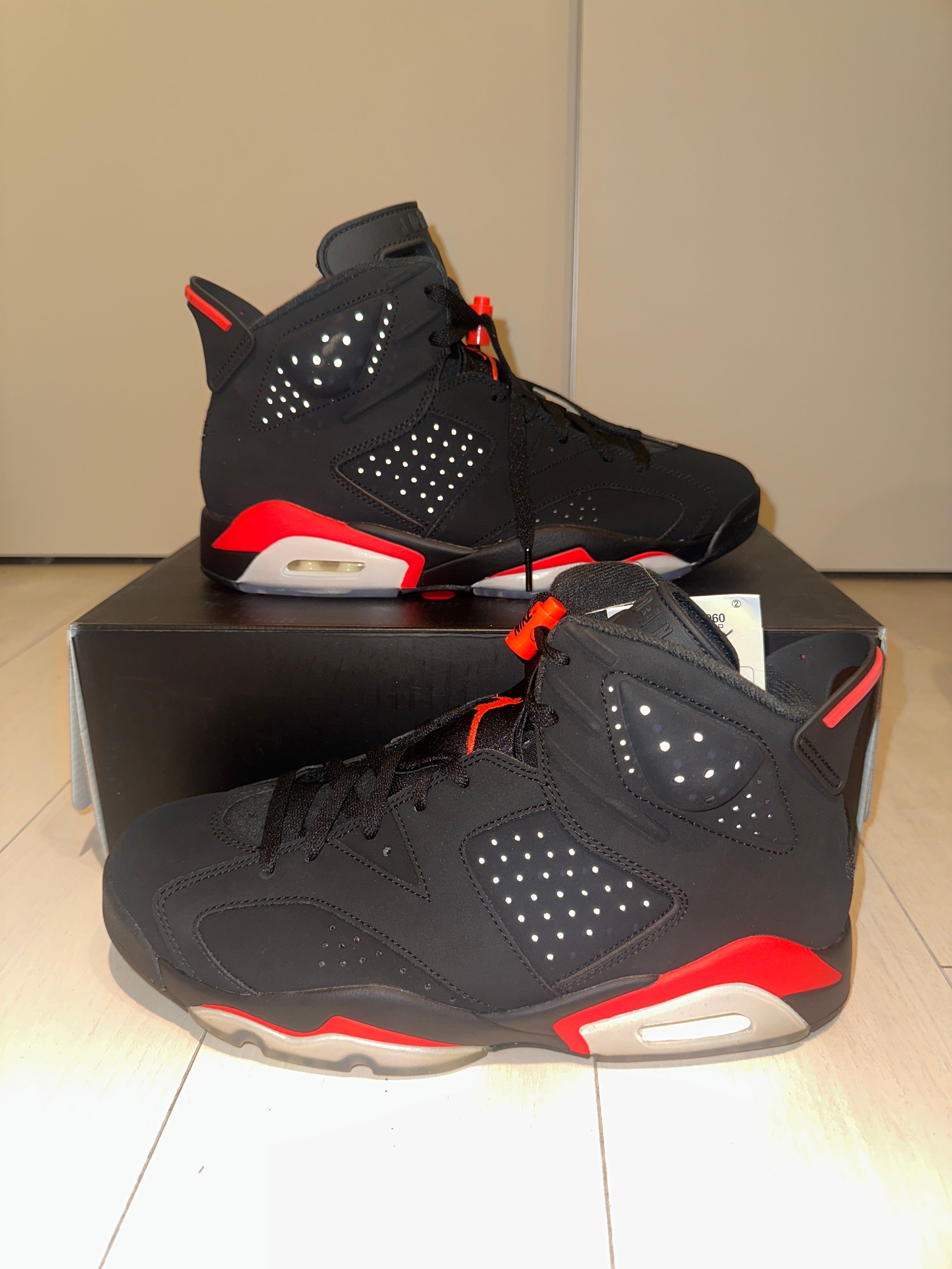 Nike Air Jordan 6 Retro OG "Black/Infrared"