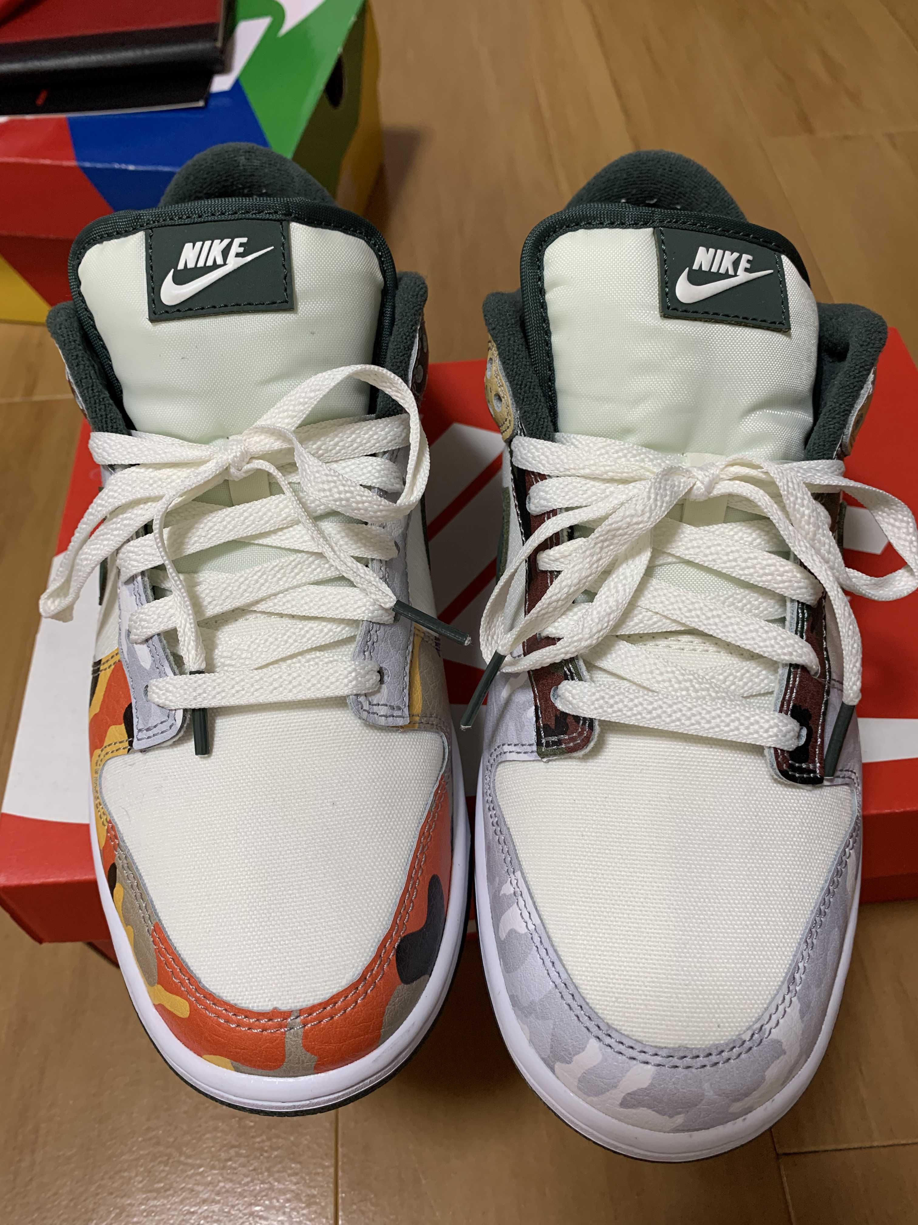 Nike Dunk Low "Sail Multi Camo"