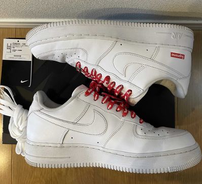 Supreme × Nike Air Force 1 Low "White"