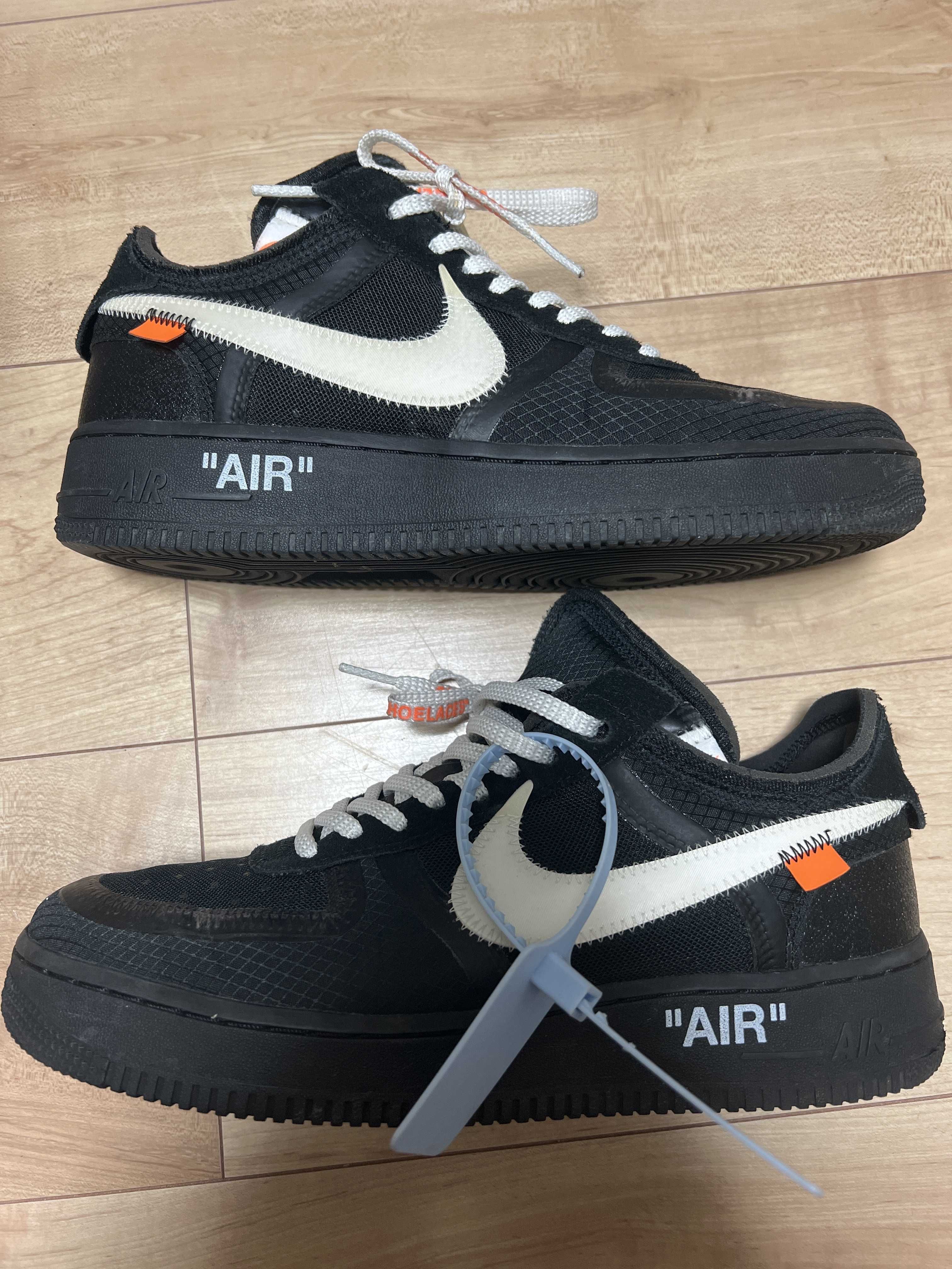 Off-White × Nike Air Force 1 Low "Black"