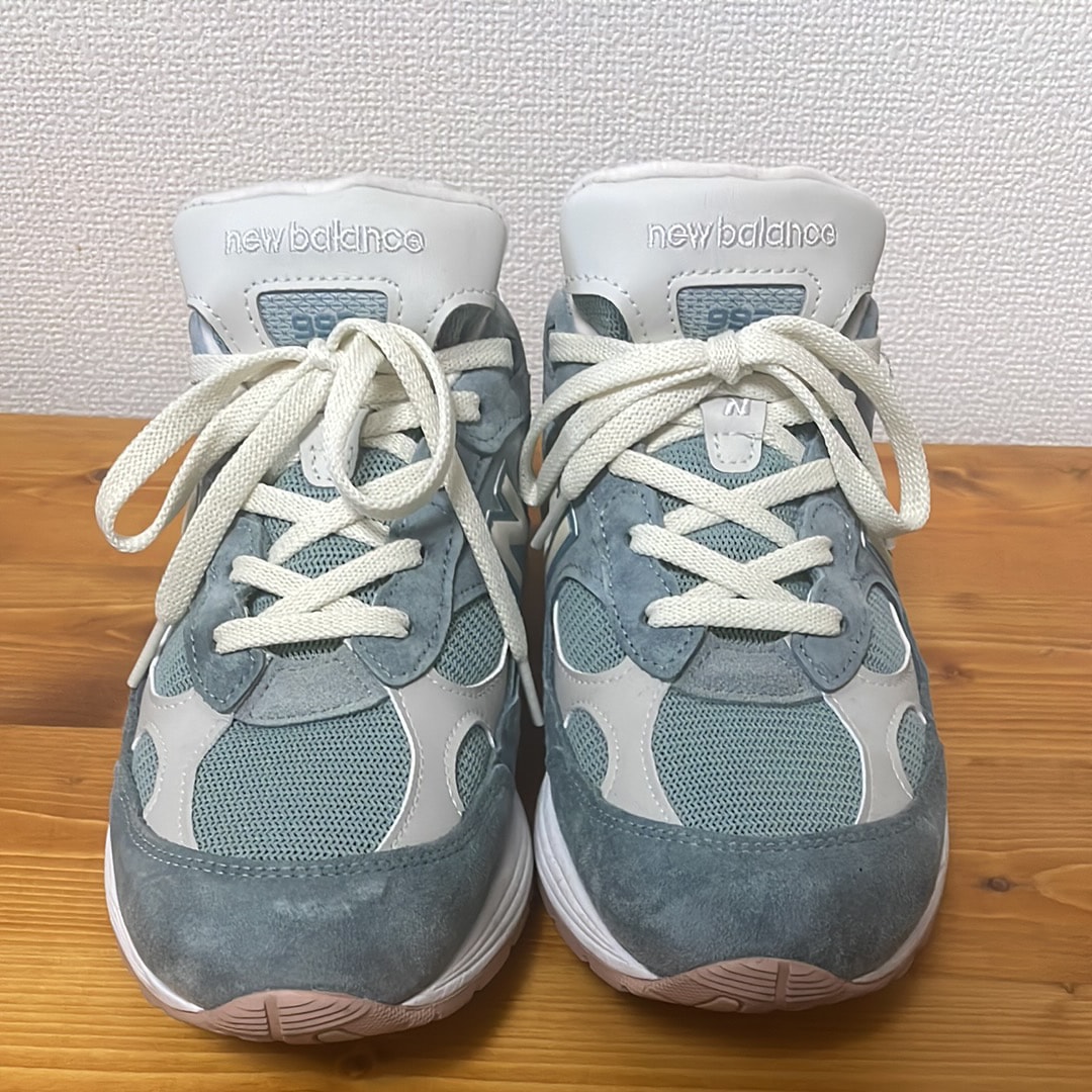 中古】ニューバランス NEW BALANCE 992 Grey M992GR スニーカー 26.5
