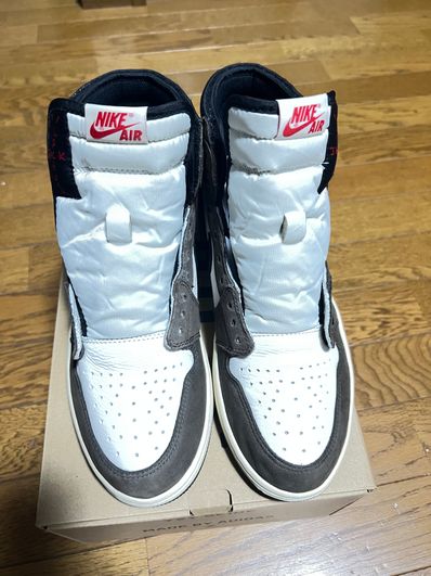 Travis Scott × Nike Air Jordan 1 Retro High OG TS SP "Sail/Dark Mocha"