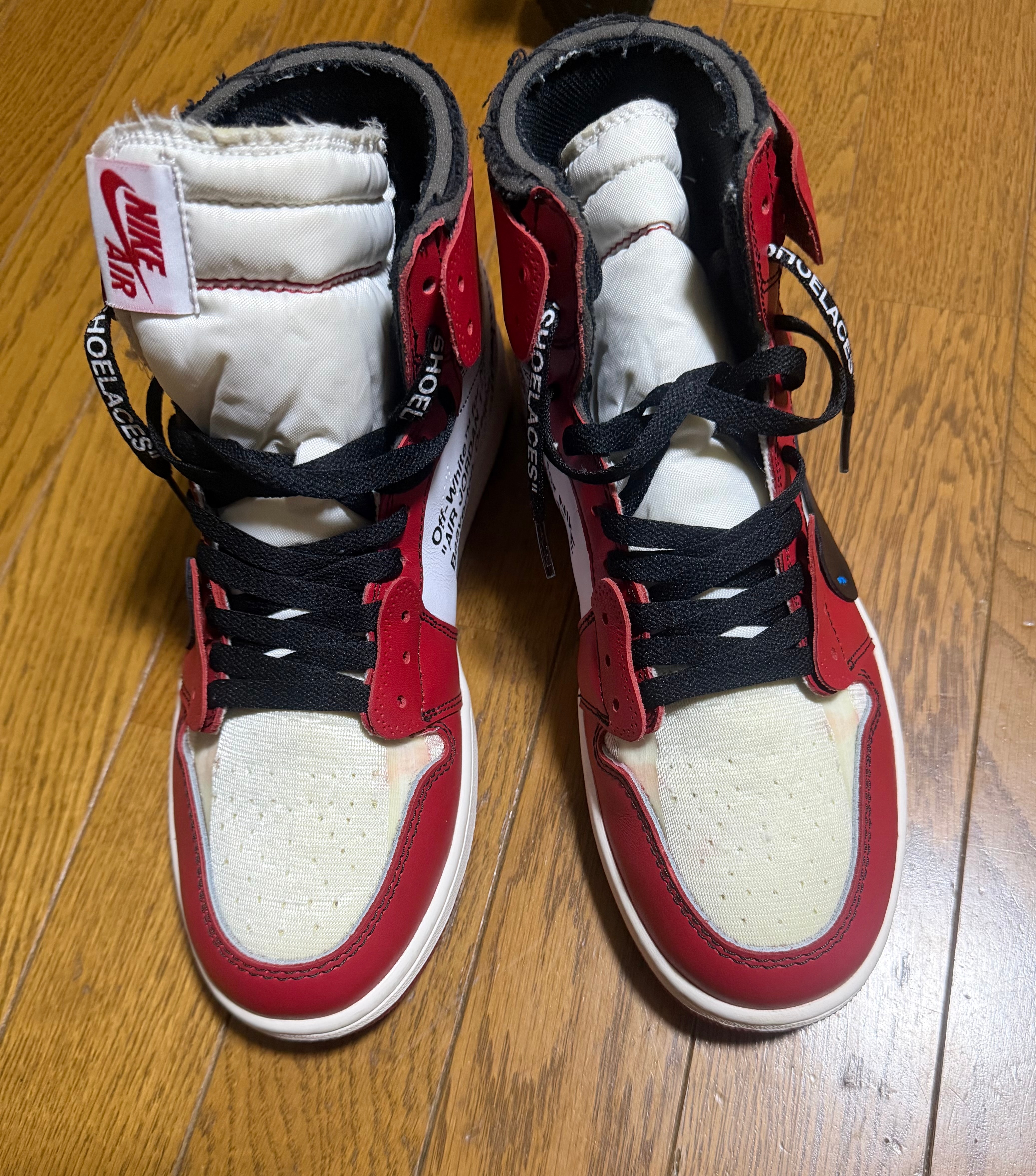 Off-White × Nike Air Jordan 1 Retro High The Ten "Chicago"
