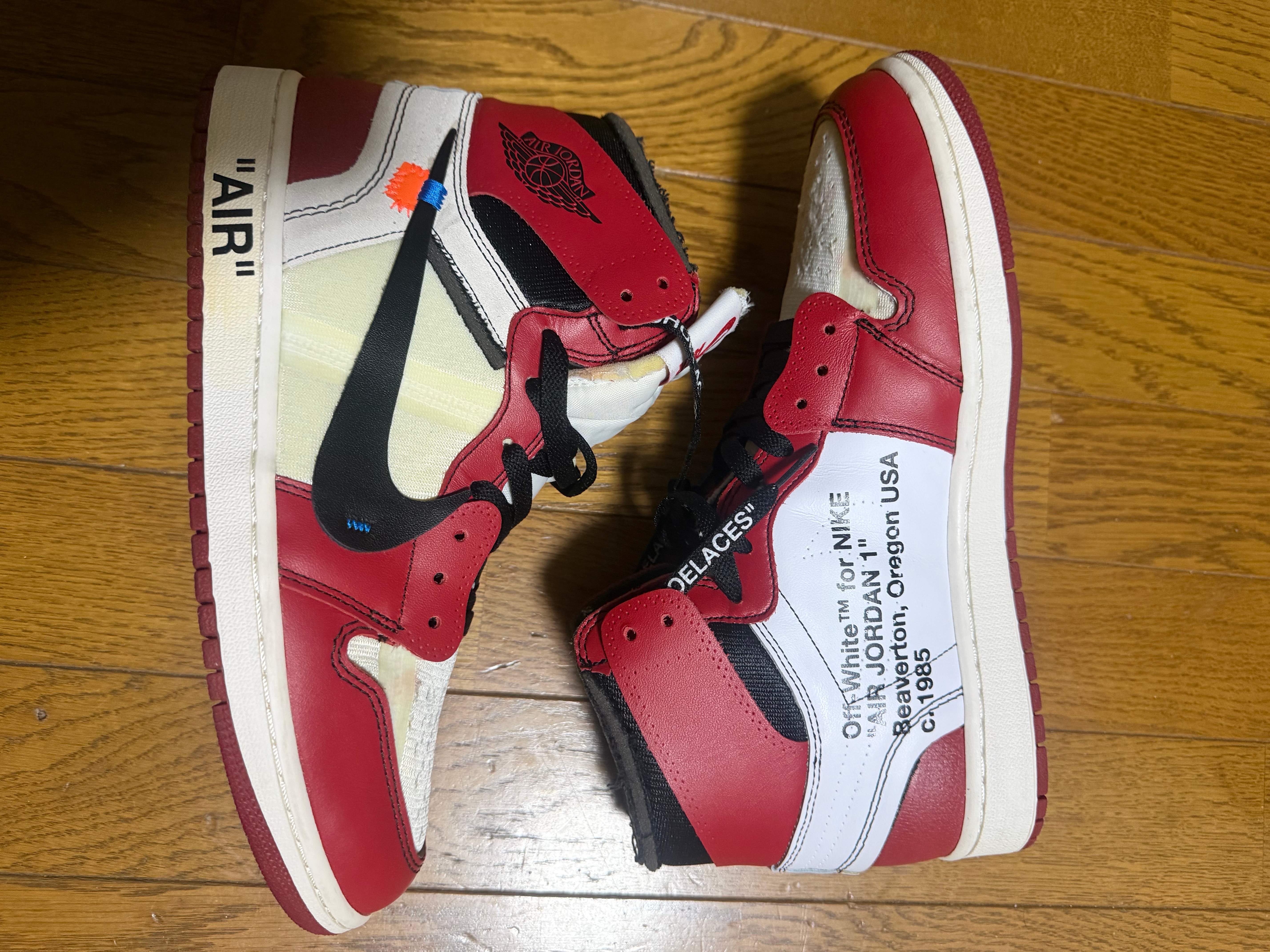 Off-White × Nike Air Jordan 1 Retro High The Ten "Chicago"